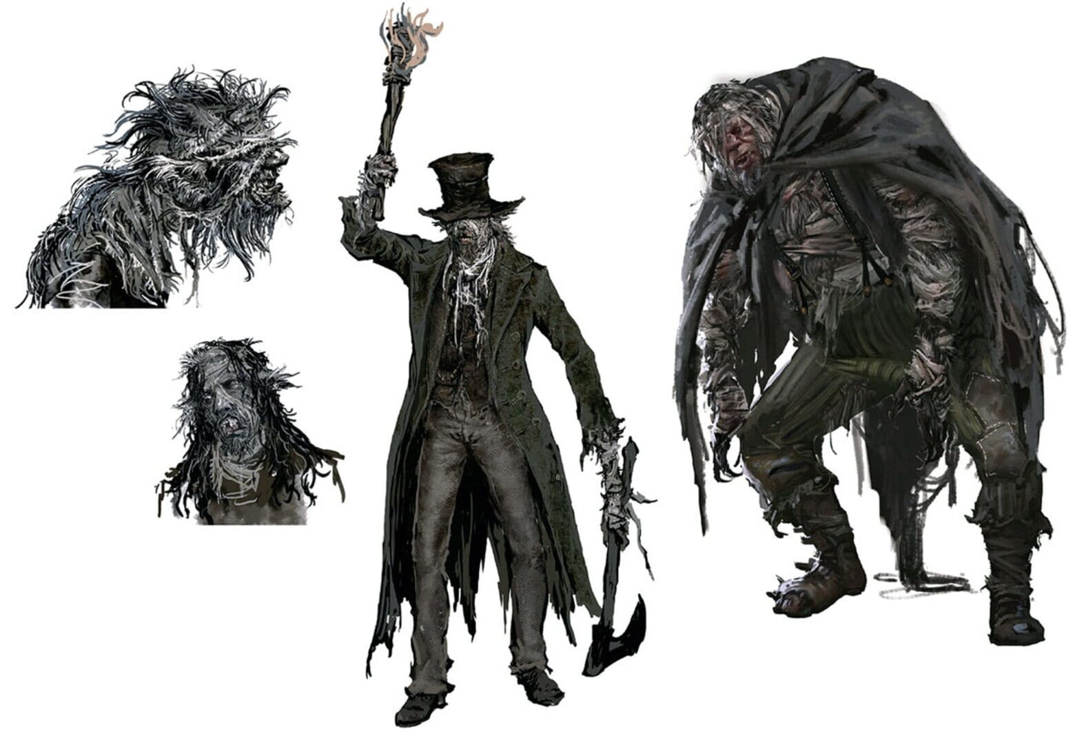 Artwork of Bloodborne