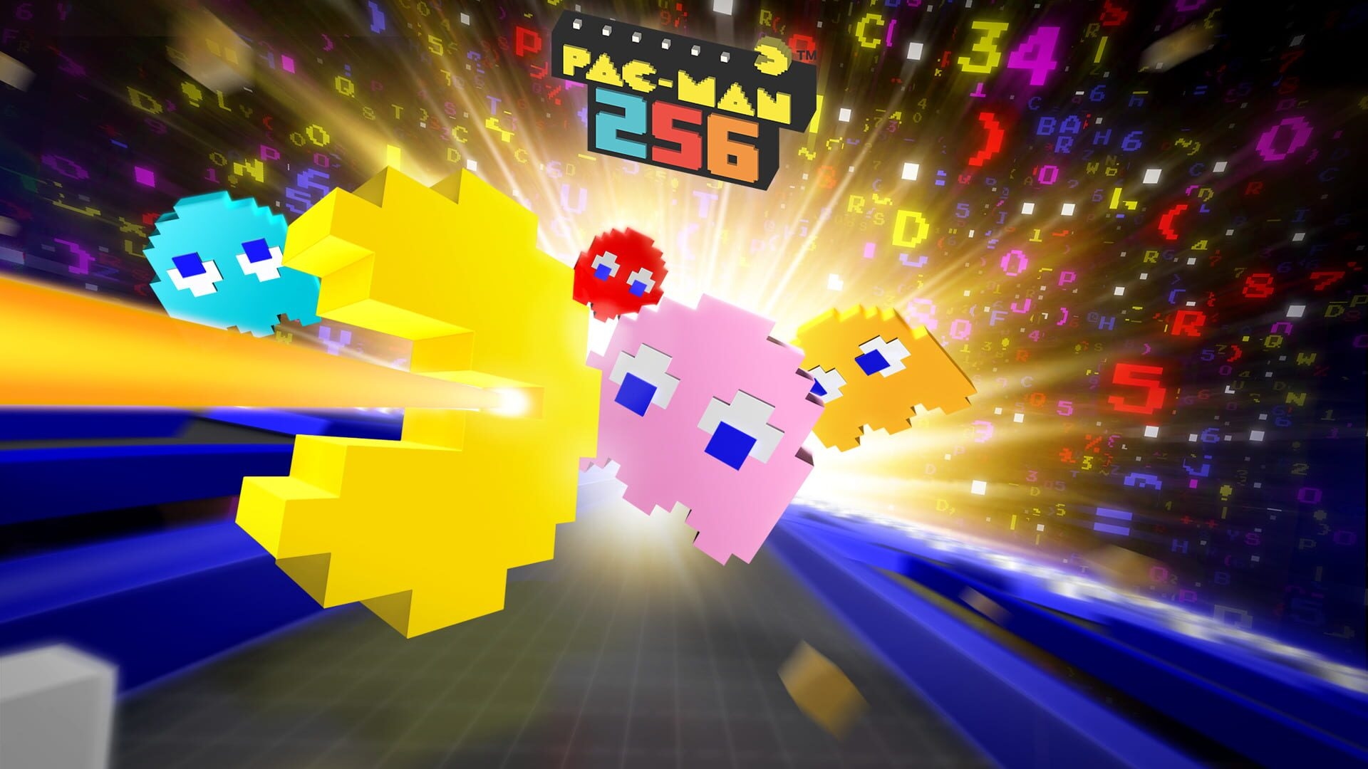 Artwork of Pac-Man 256