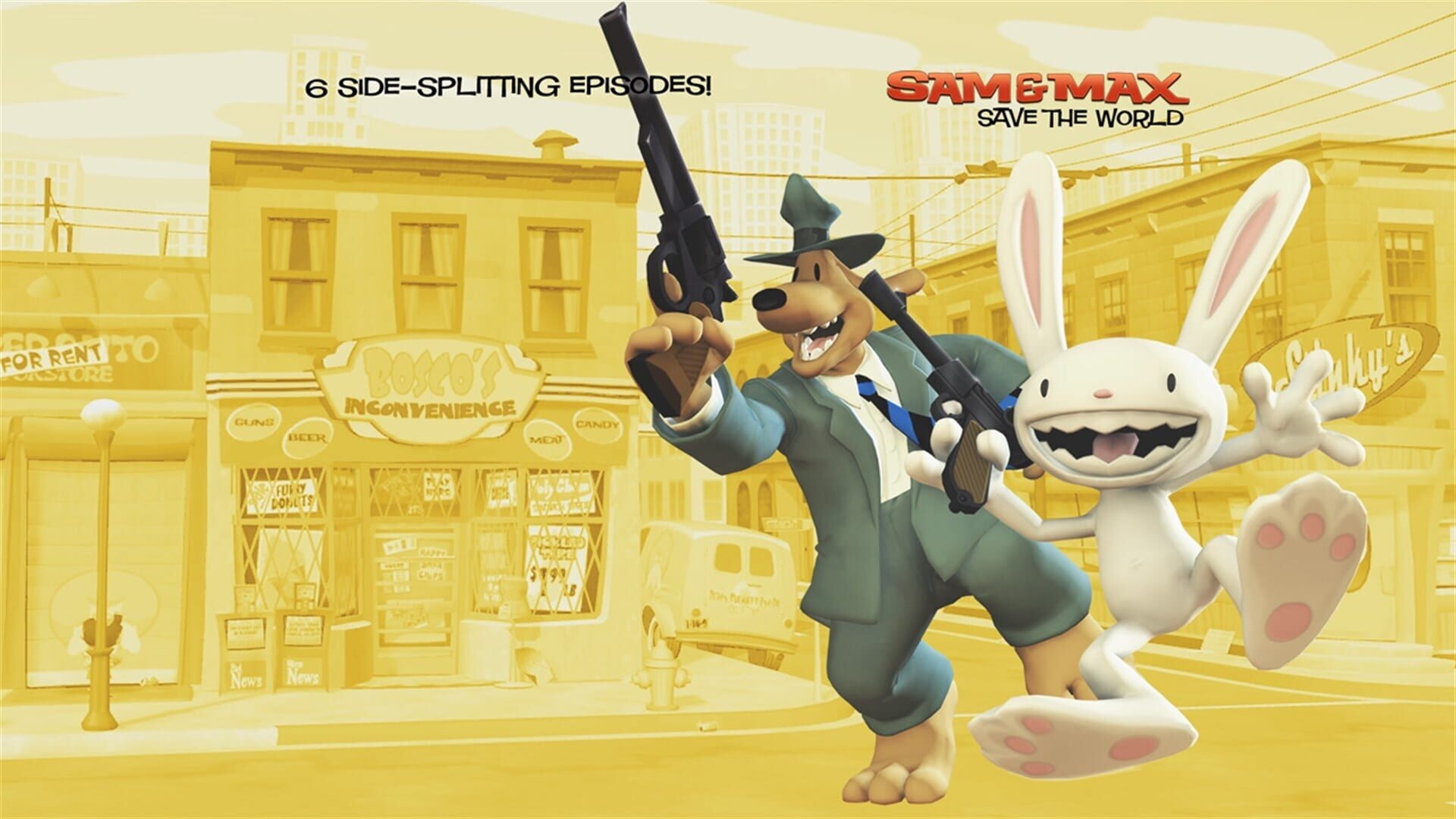 Artwork of Sam & Max: Save the World