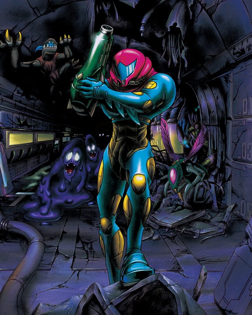 Artwork of Metroid Fusion