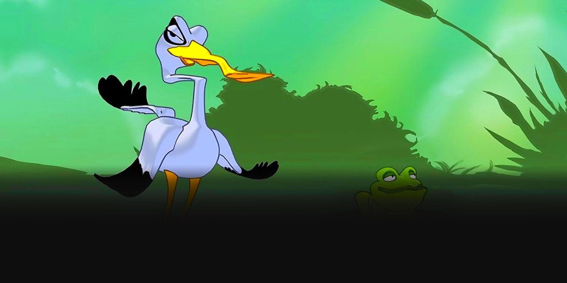 Artwork of Frogs vs. Storks