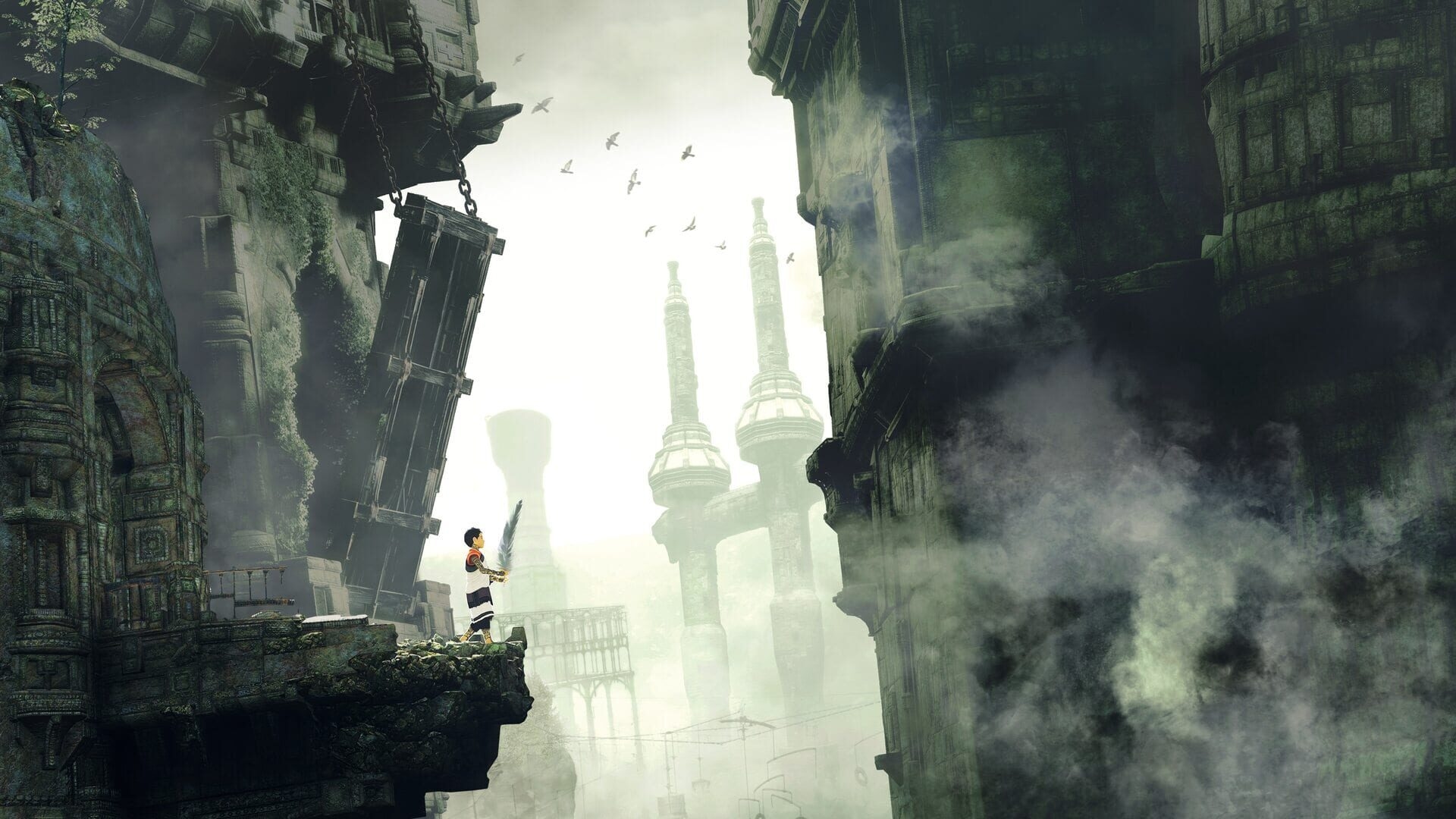 Artwork of The Last Guardian