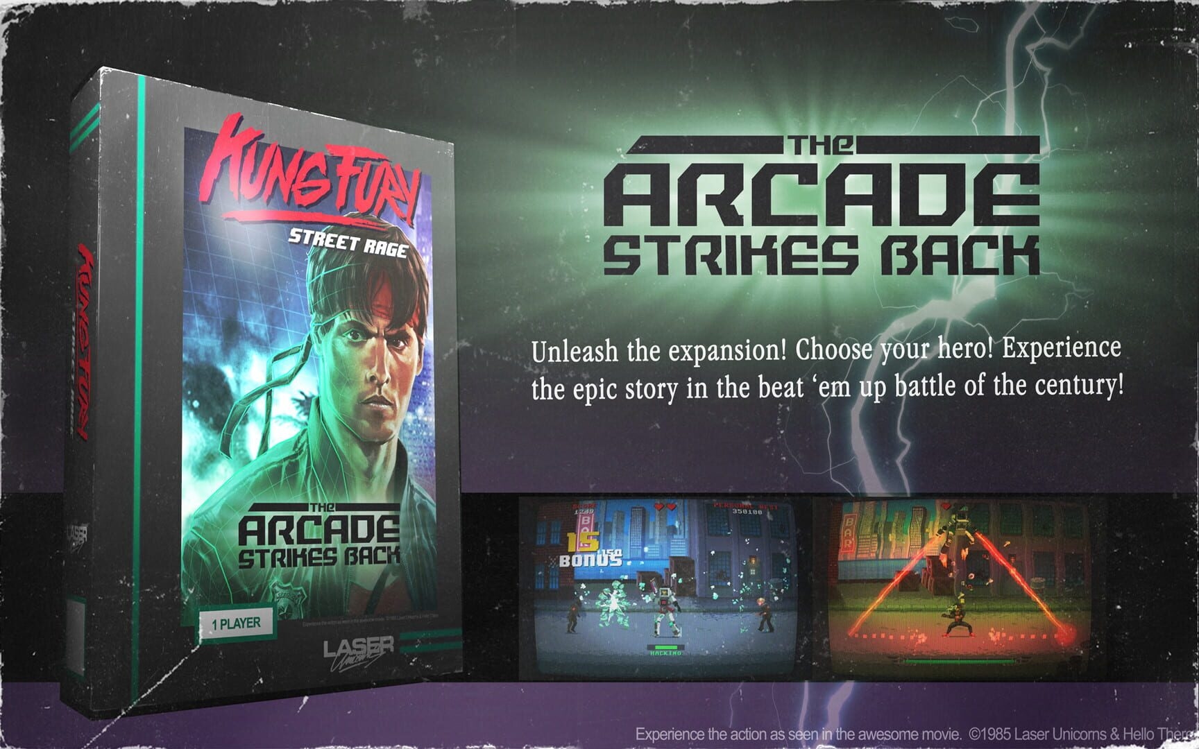 Artwork of Kung Fury: Street Rage