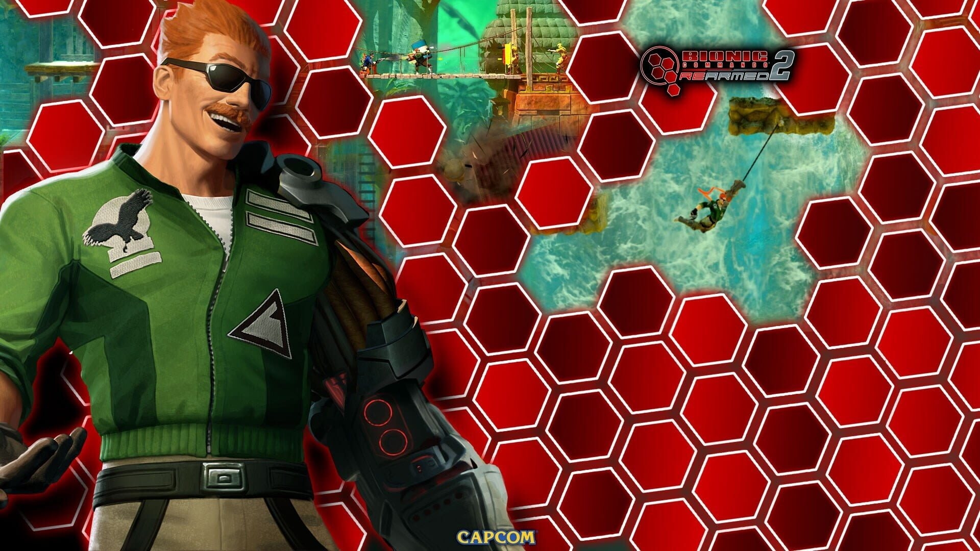 Artwork of Bionic Commando Rearmed 2