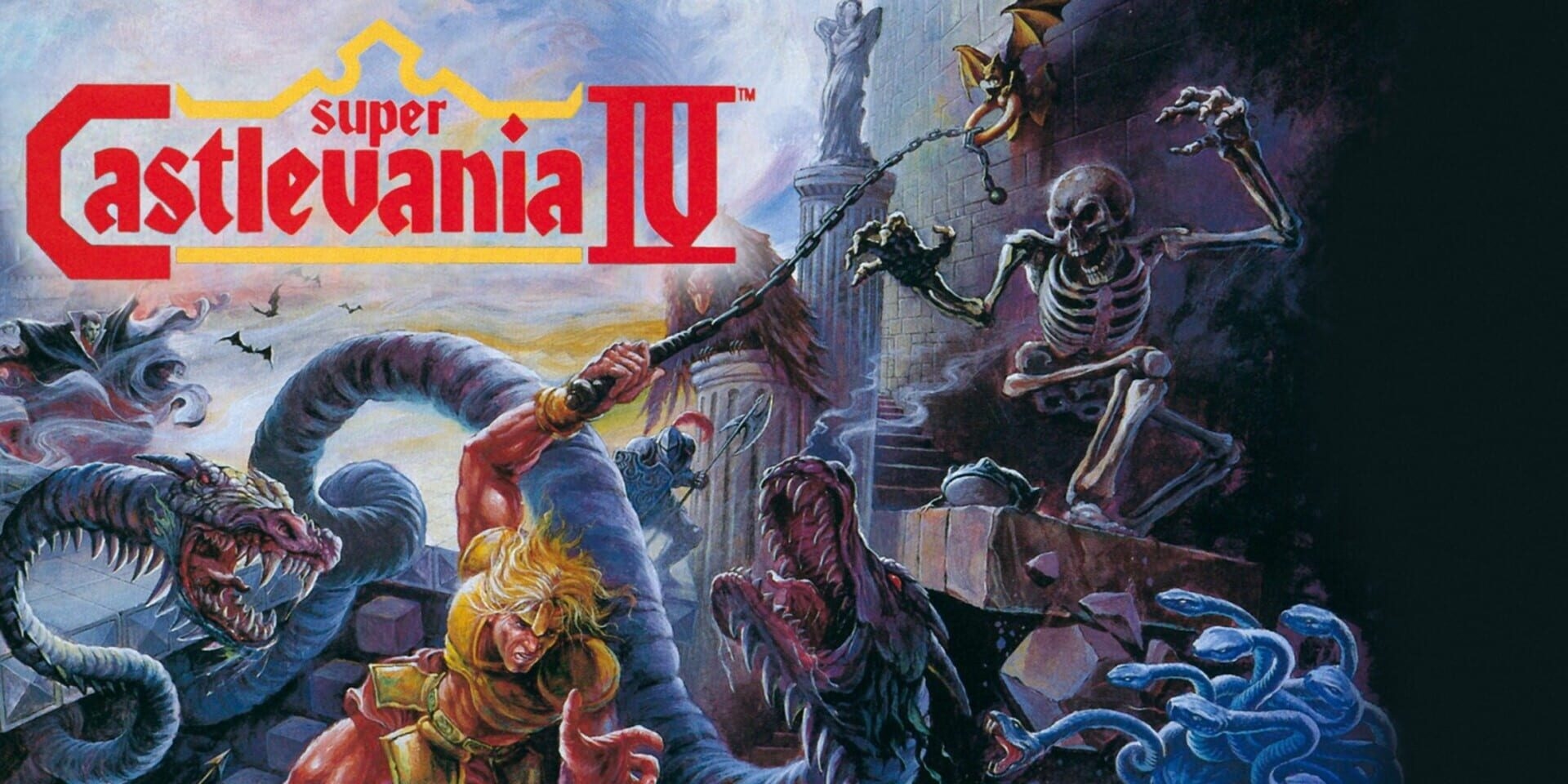 Artwork of Super Castlevania IV