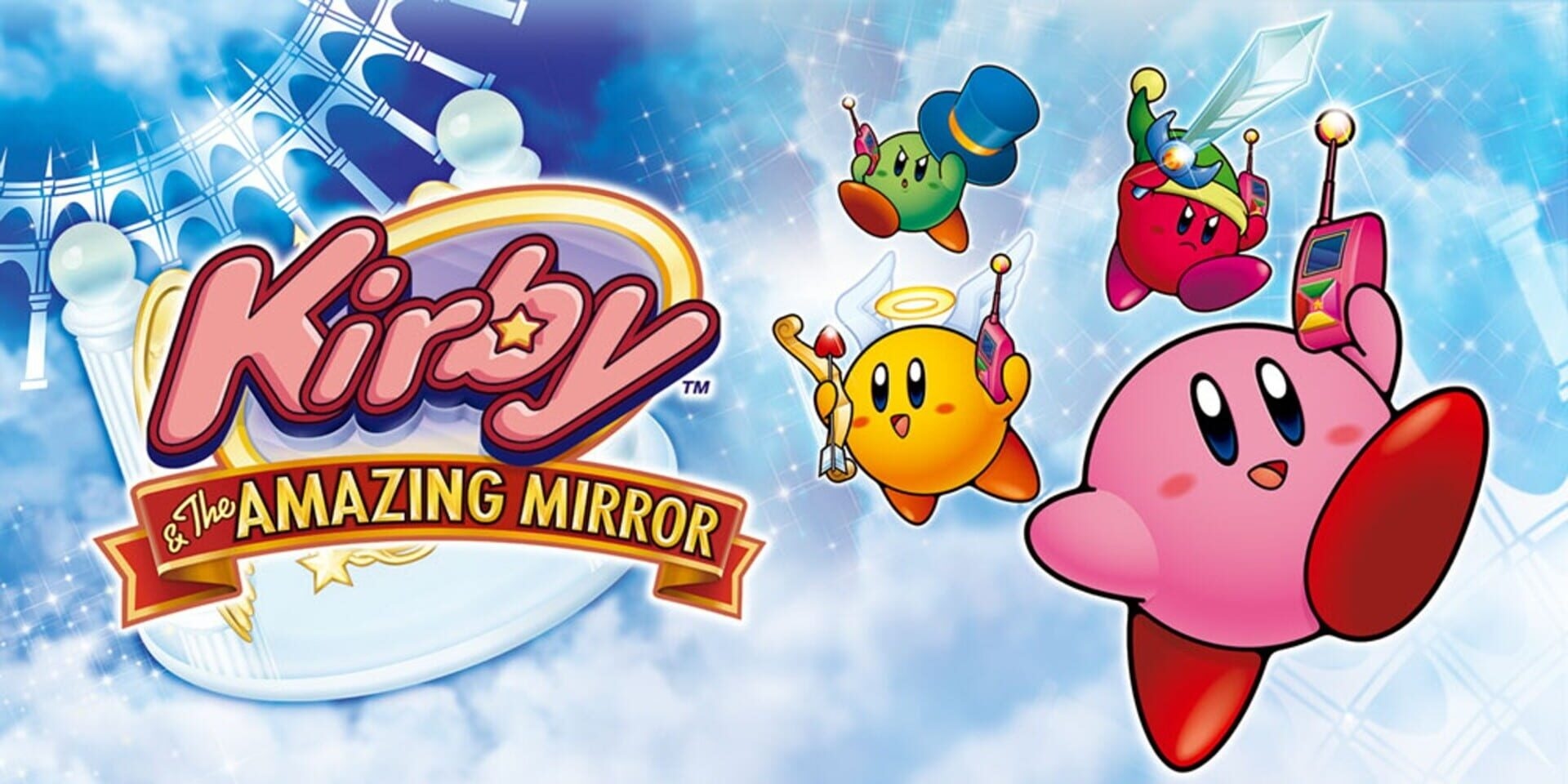 Artwork of Kirby & the Amazing Mirror