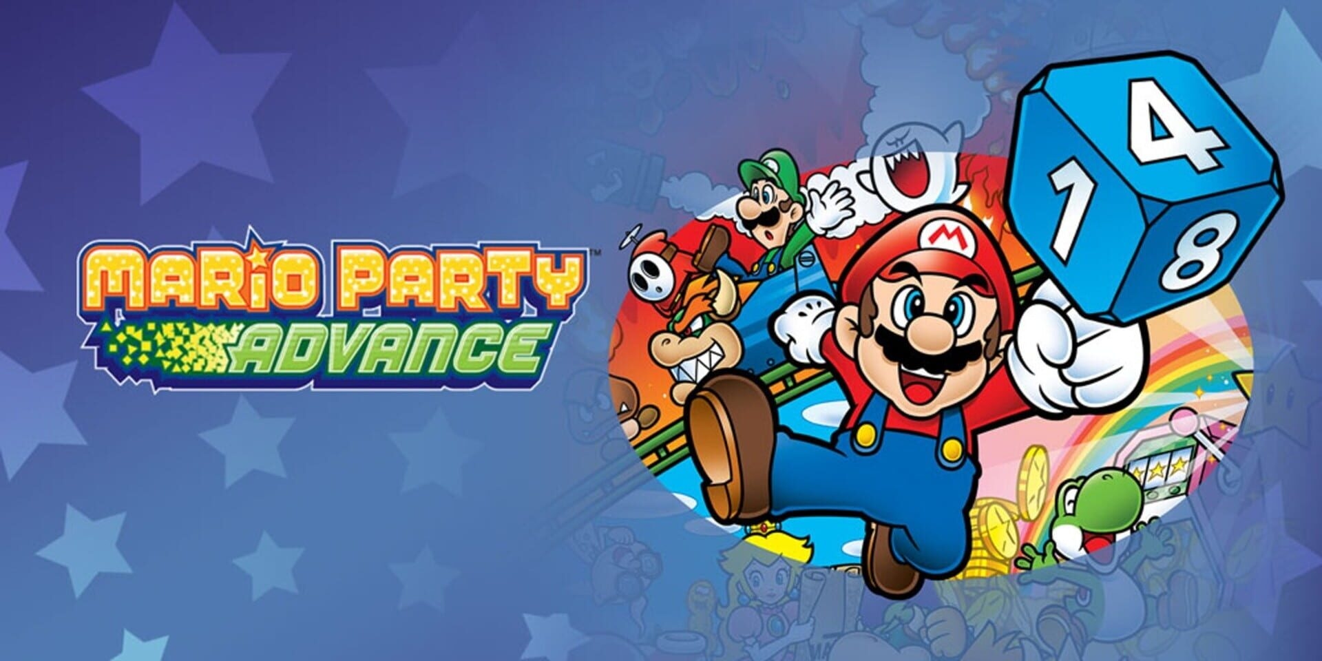 Artwork of Mario Party Advance