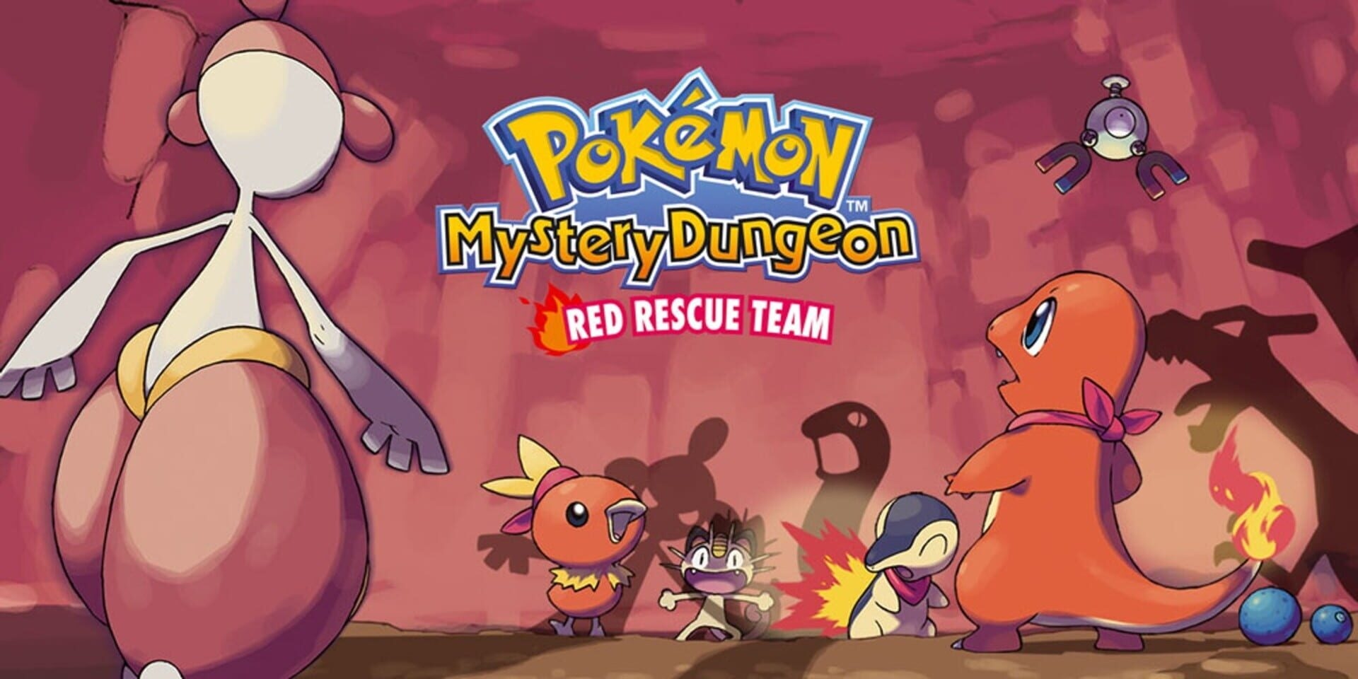 Artwork of Pokémon Mystery Dungeon: Red Rescue Team