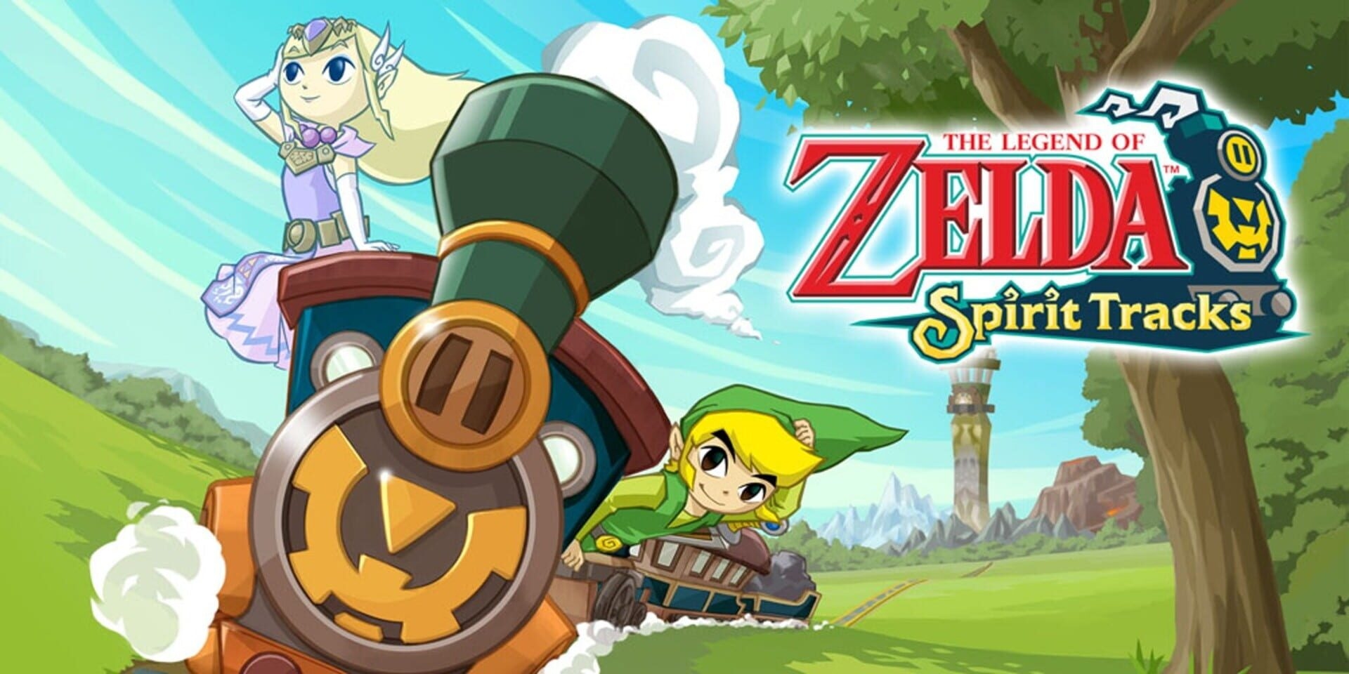 Artwork of The Legend of Zelda: Spirit Tracks