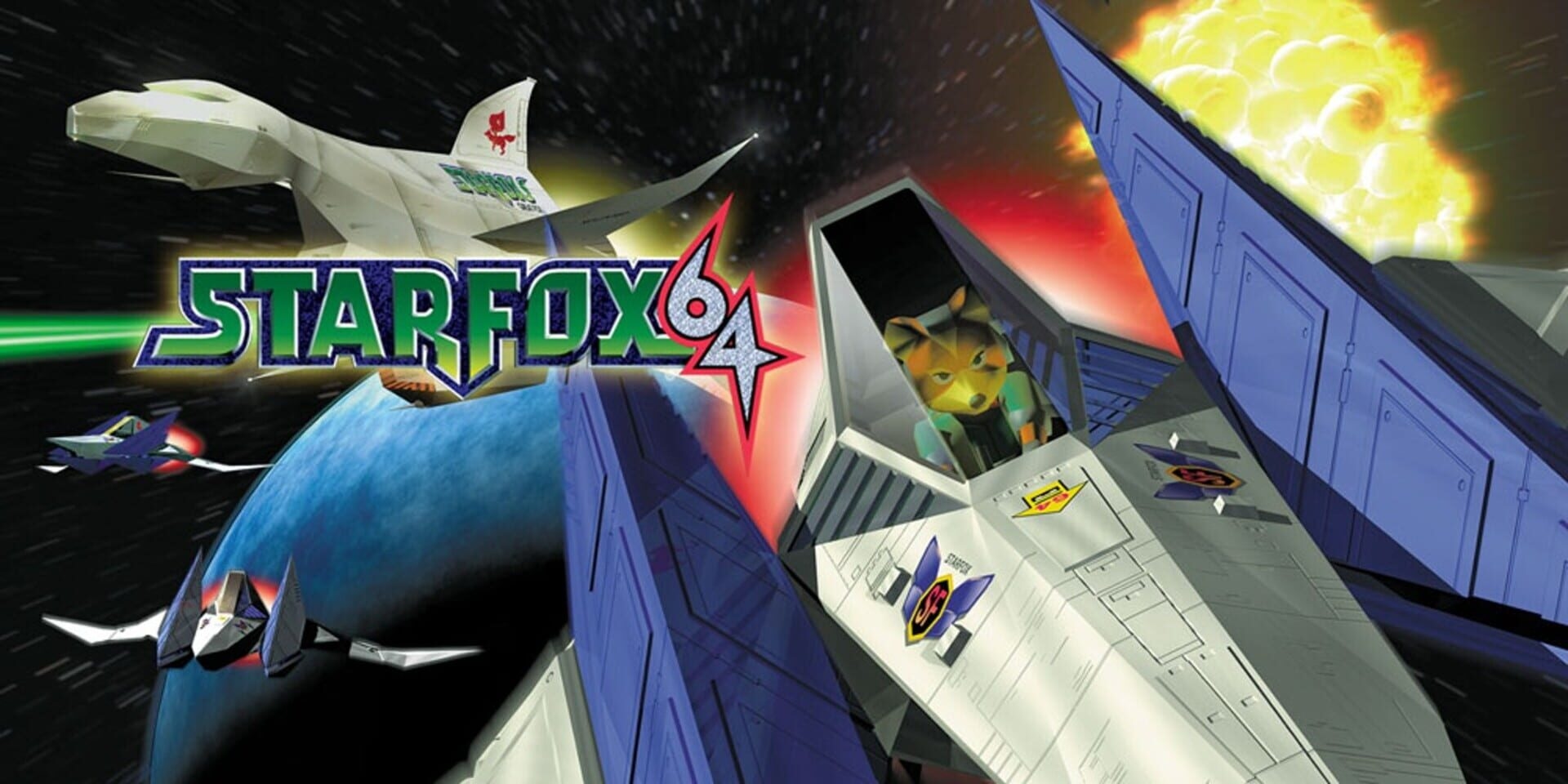Artwork of Star Fox 64