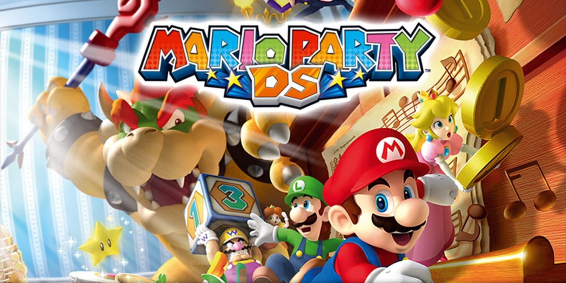 Artwork of Mario Party DS