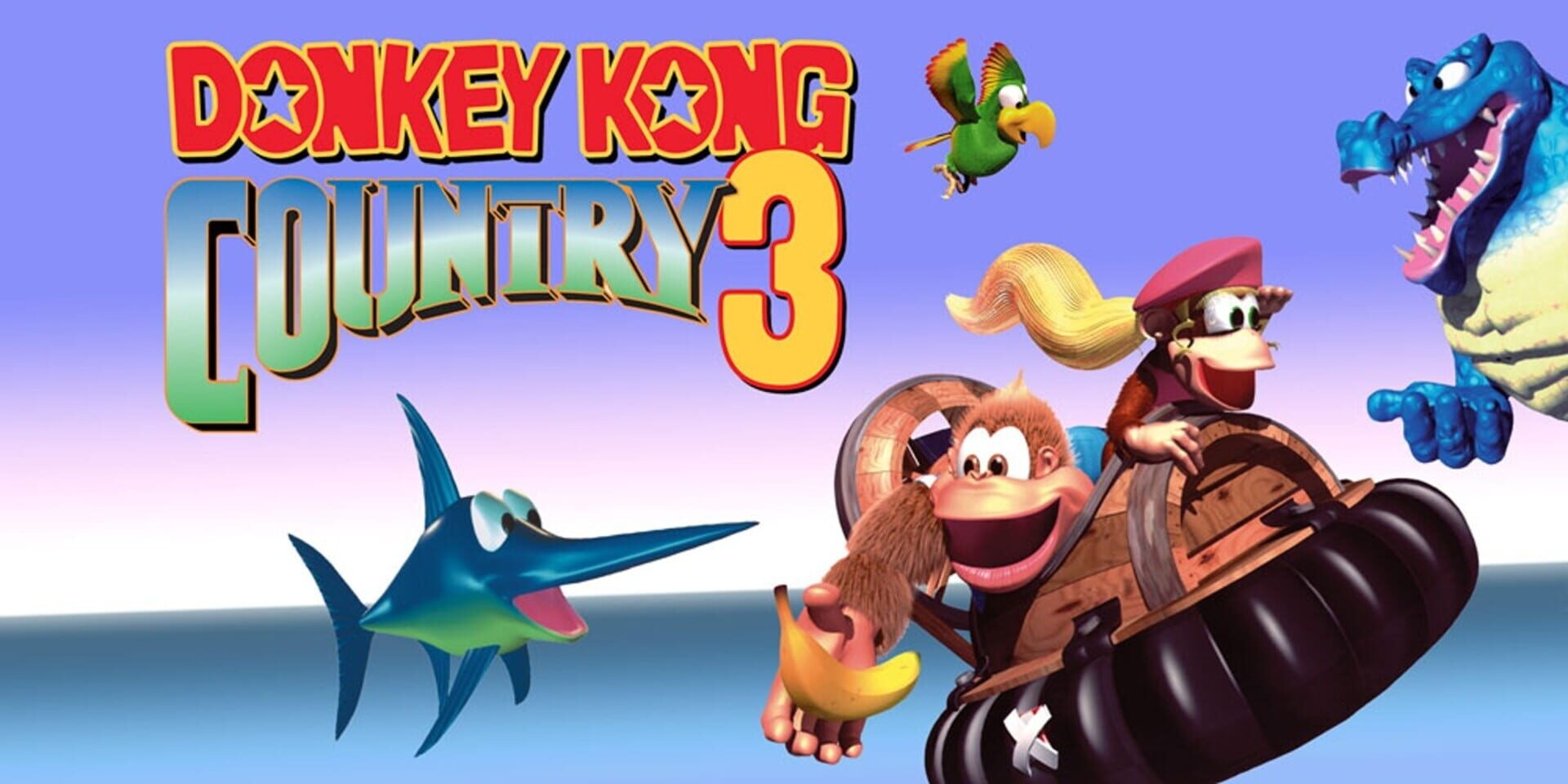Artwork of Donkey Kong Country 3: Dixie Kong's Double Trouble!
