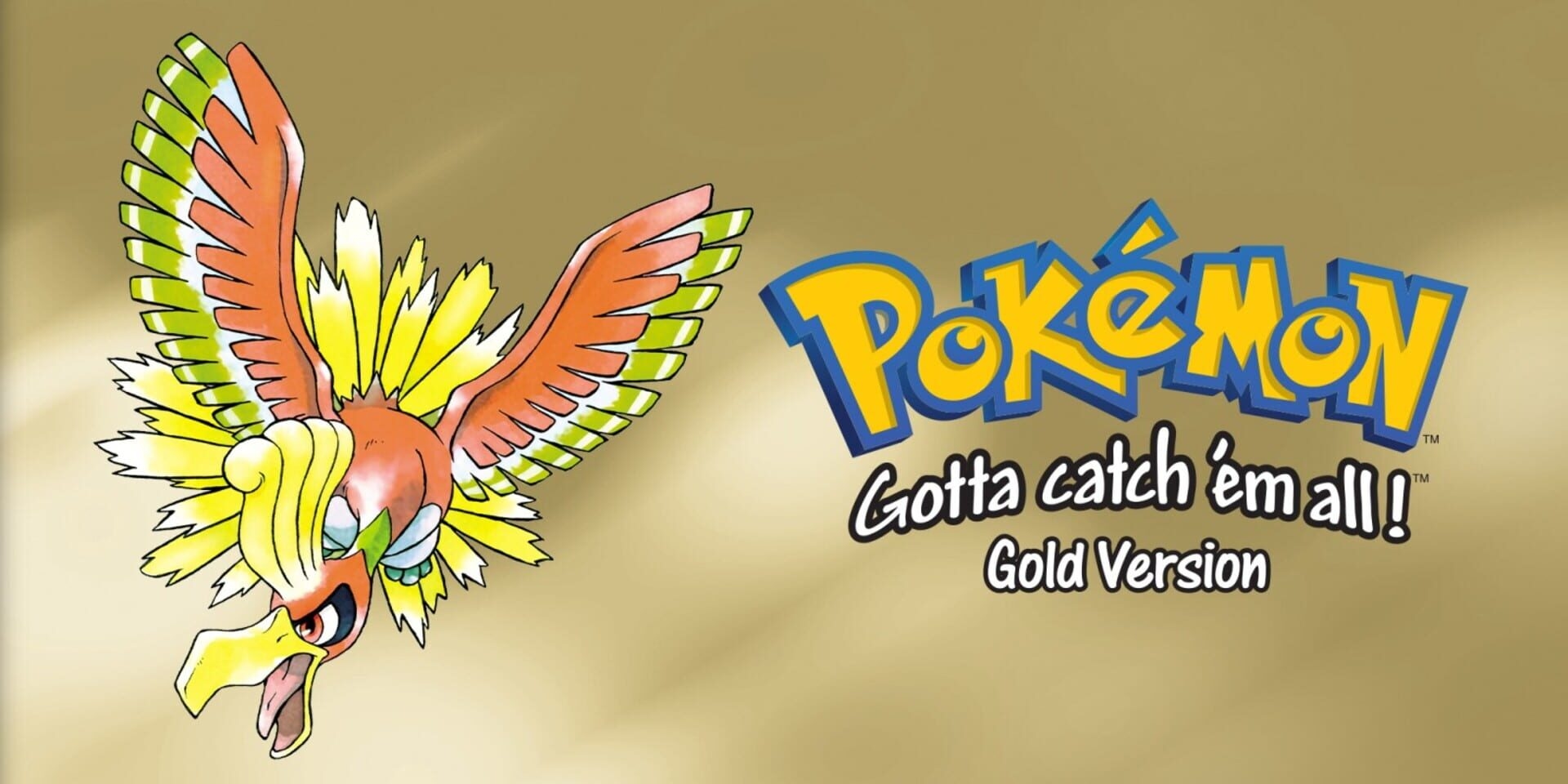Artwork of Pokémon Gold Version