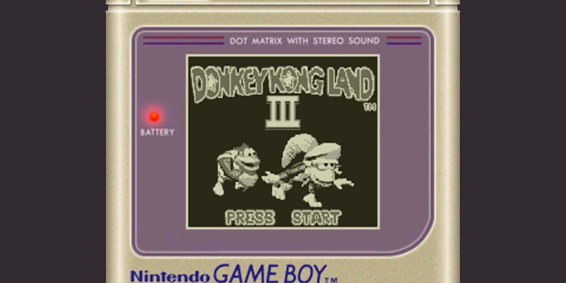 Artwork of Donkey Kong Land III