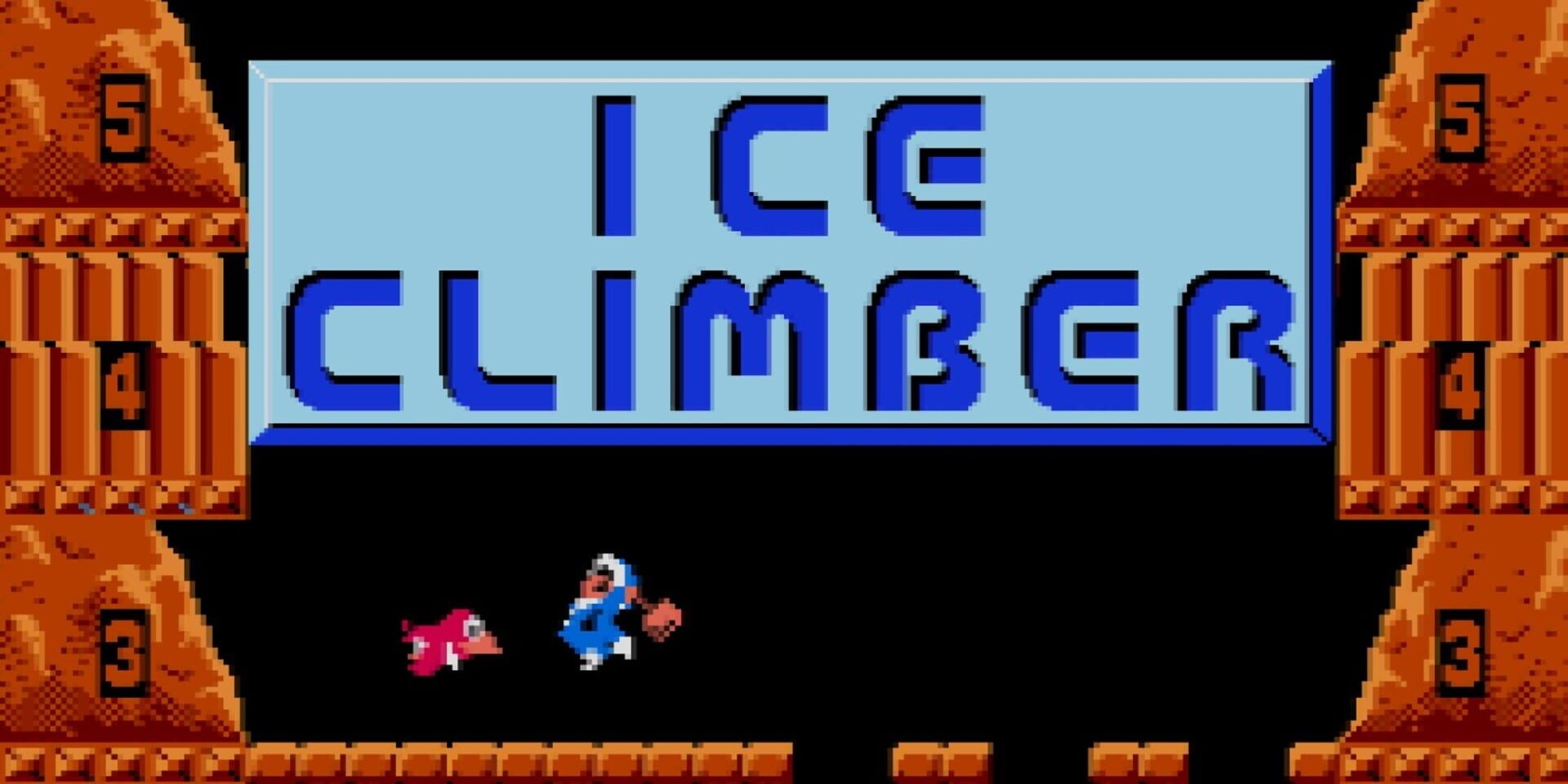 Artwork of Ice Climber