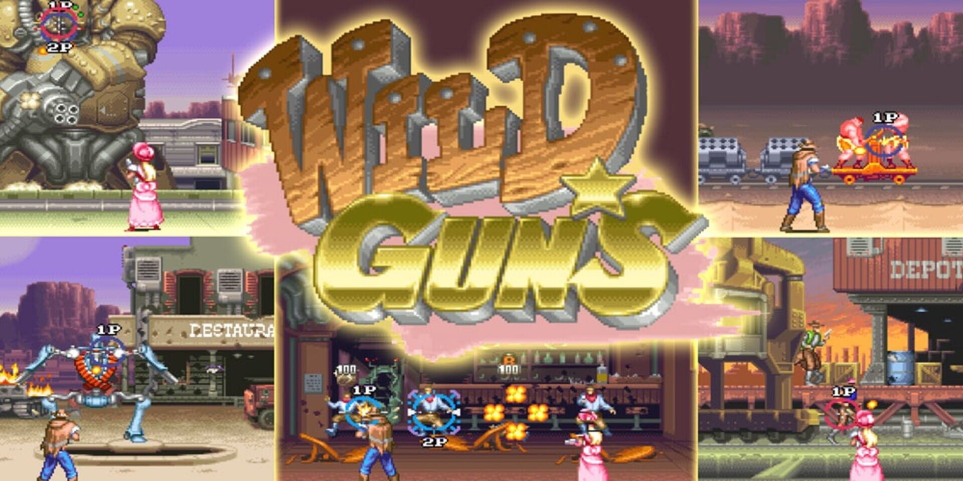 Artwork of Wild Guns