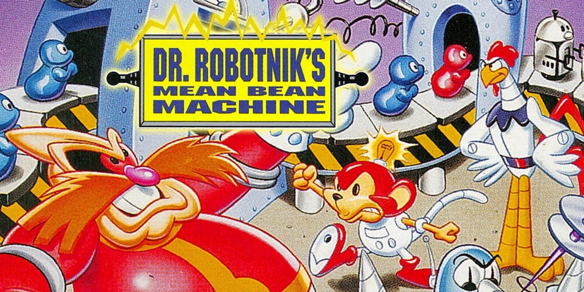 Artwork of Dr. Robotnik's Mean Bean Machine