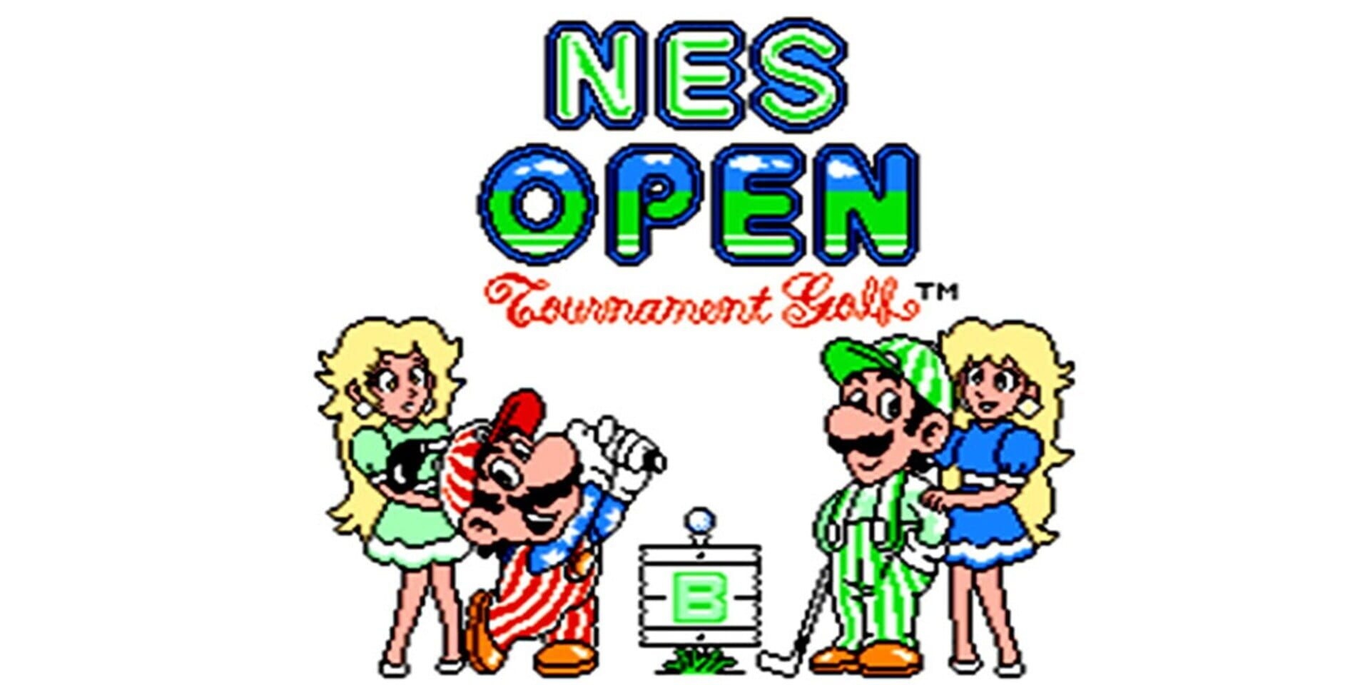 Artwork of NES Open Tournament Golf