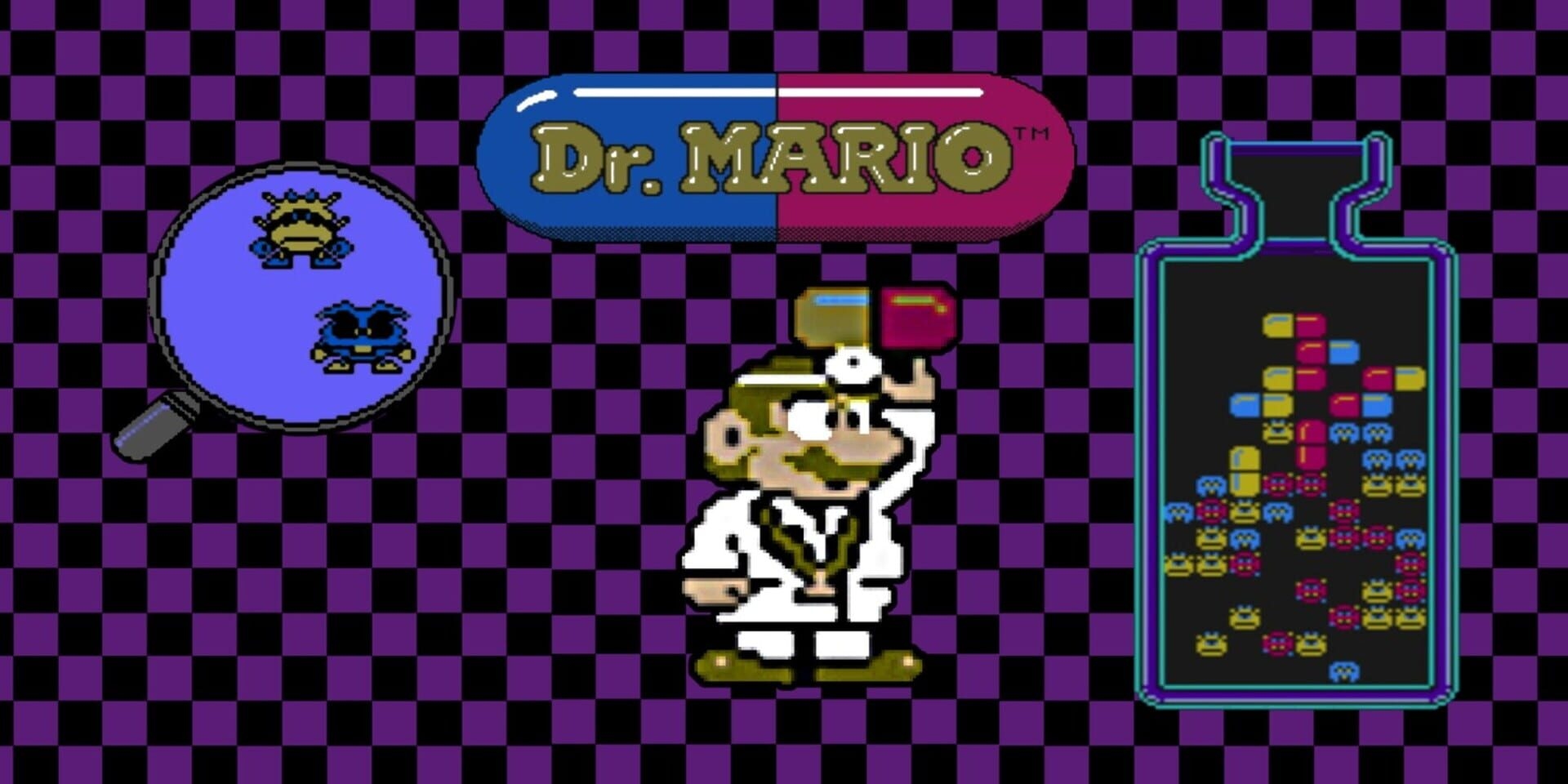 Artwork of Dr. Mario