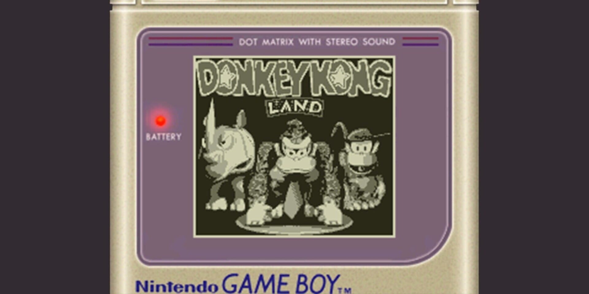 Artwork of Donkey Kong Land