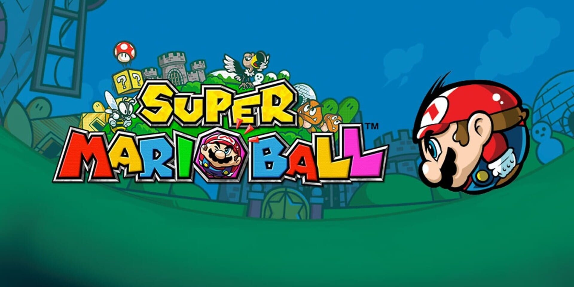 Artwork of Mario Pinball Land