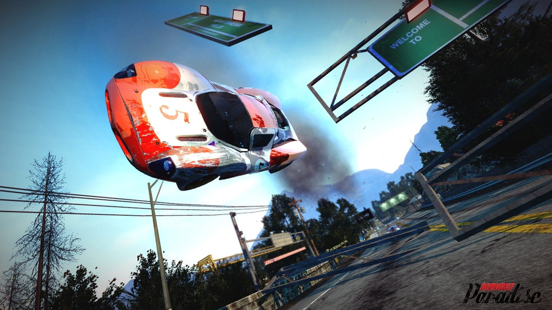 Artwork of Burnout Paradise