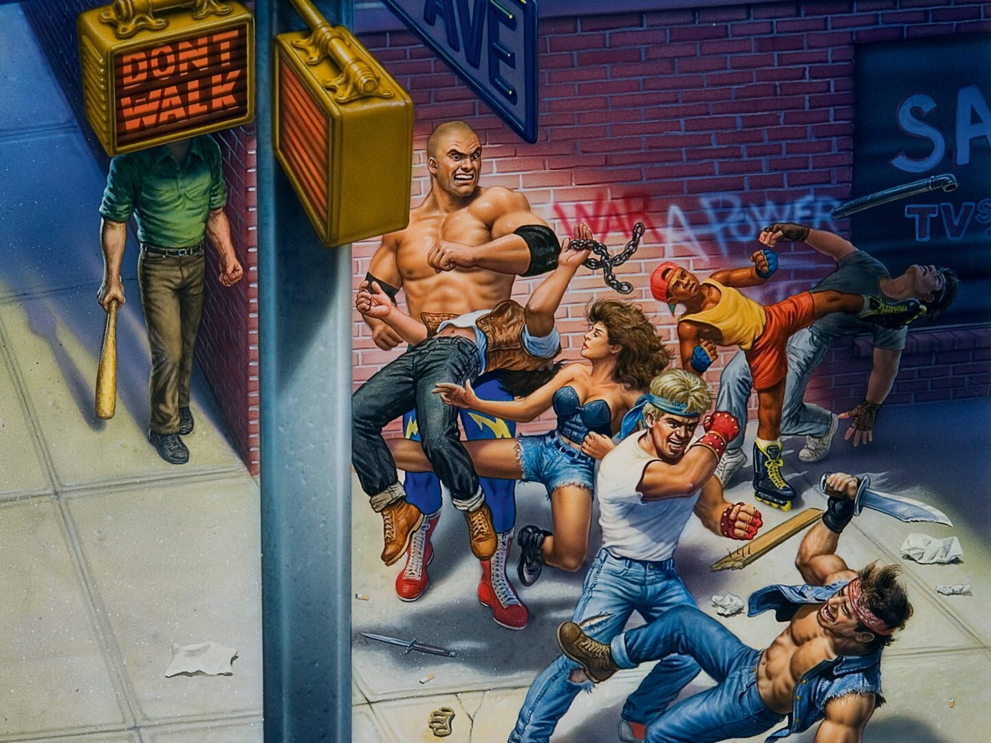 Artwork of Streets of Rage 2