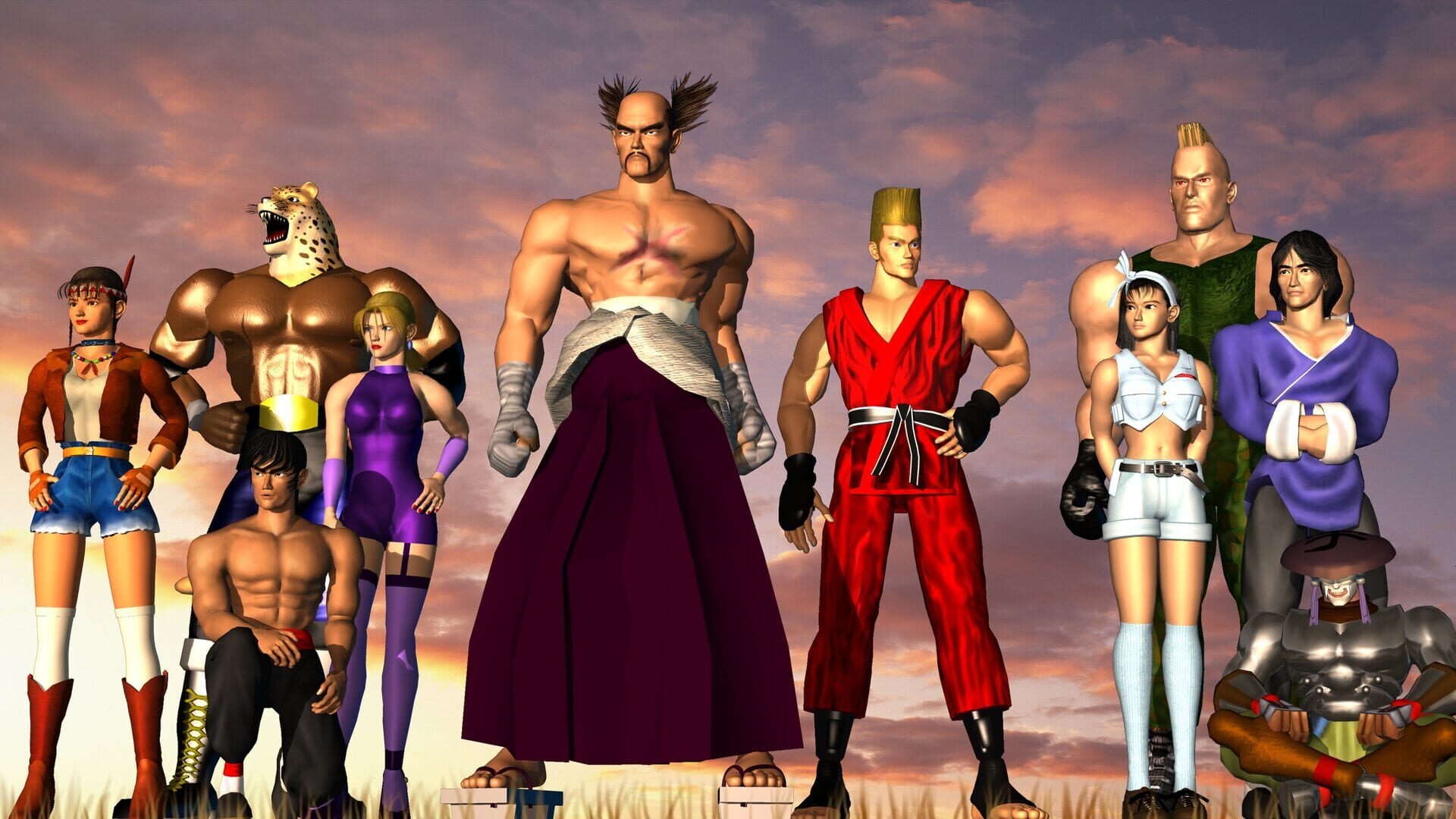 Artwork of Tekken 2