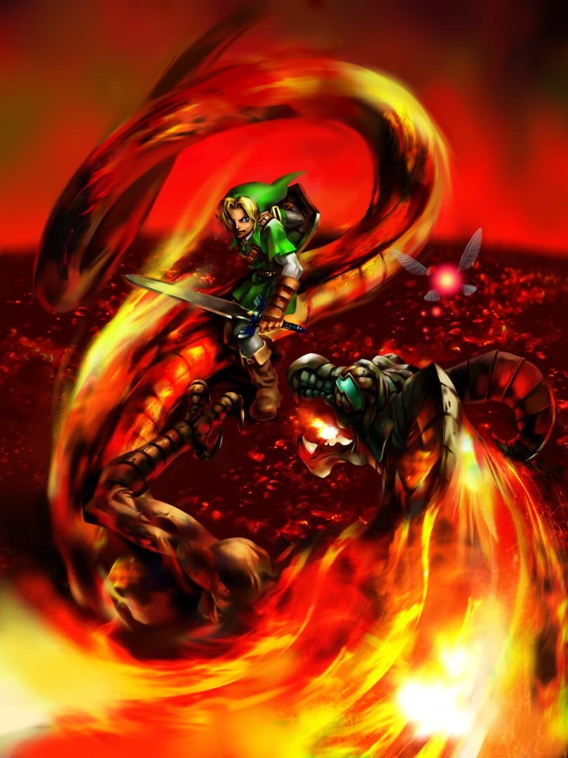 Artwork of The Legend of Zelda: Ocarina of Time