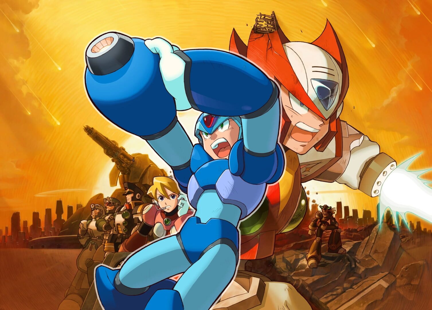 Artwork of Mega Man X5