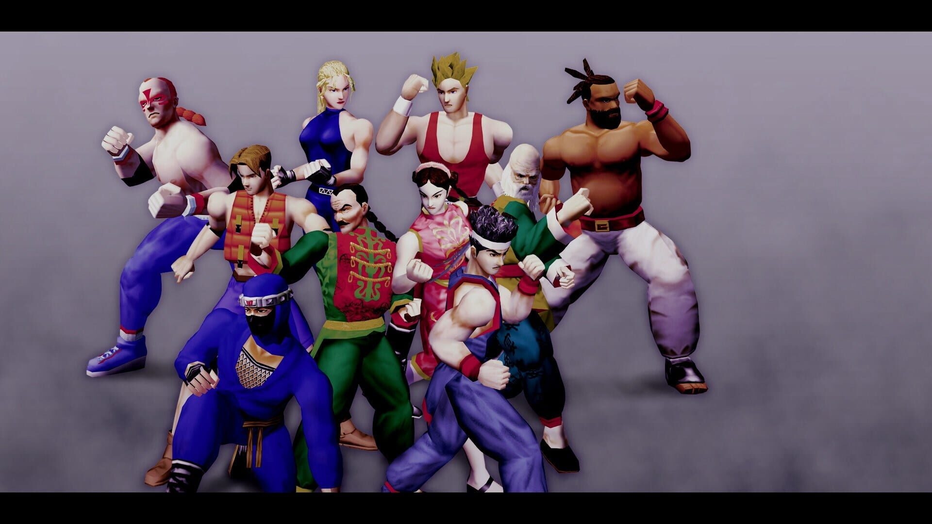 Artwork of Virtua Fighter 2