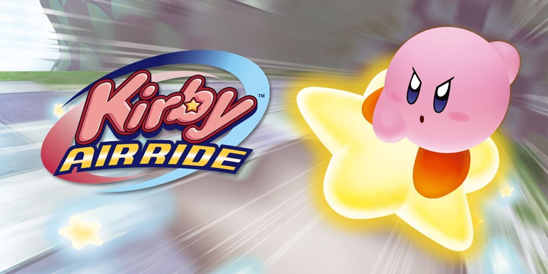 Artwork of Kirby Air Ride