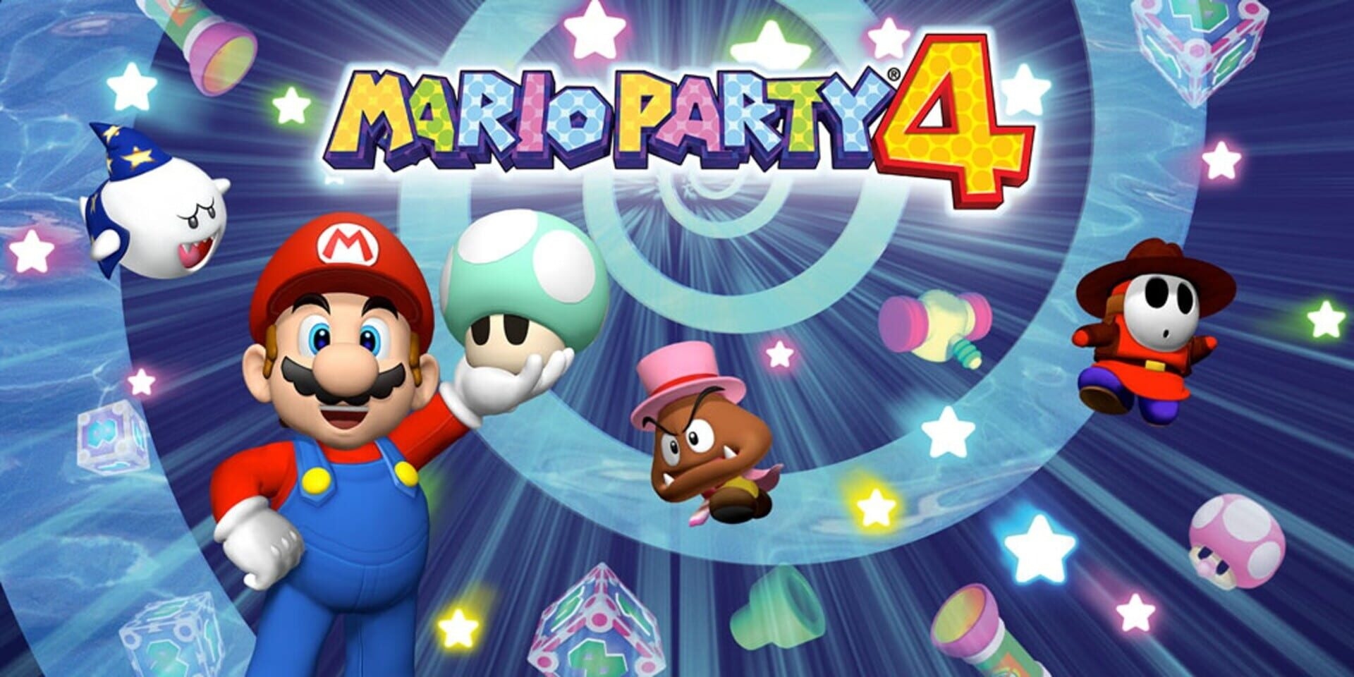 Artwork of Mario Party 4