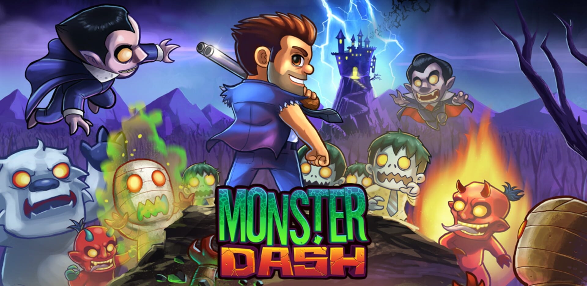 Artwork of Monster Dash