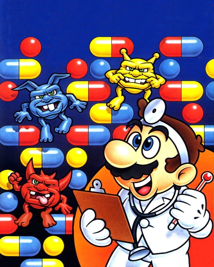 Artwork of Tetris & Dr. Mario