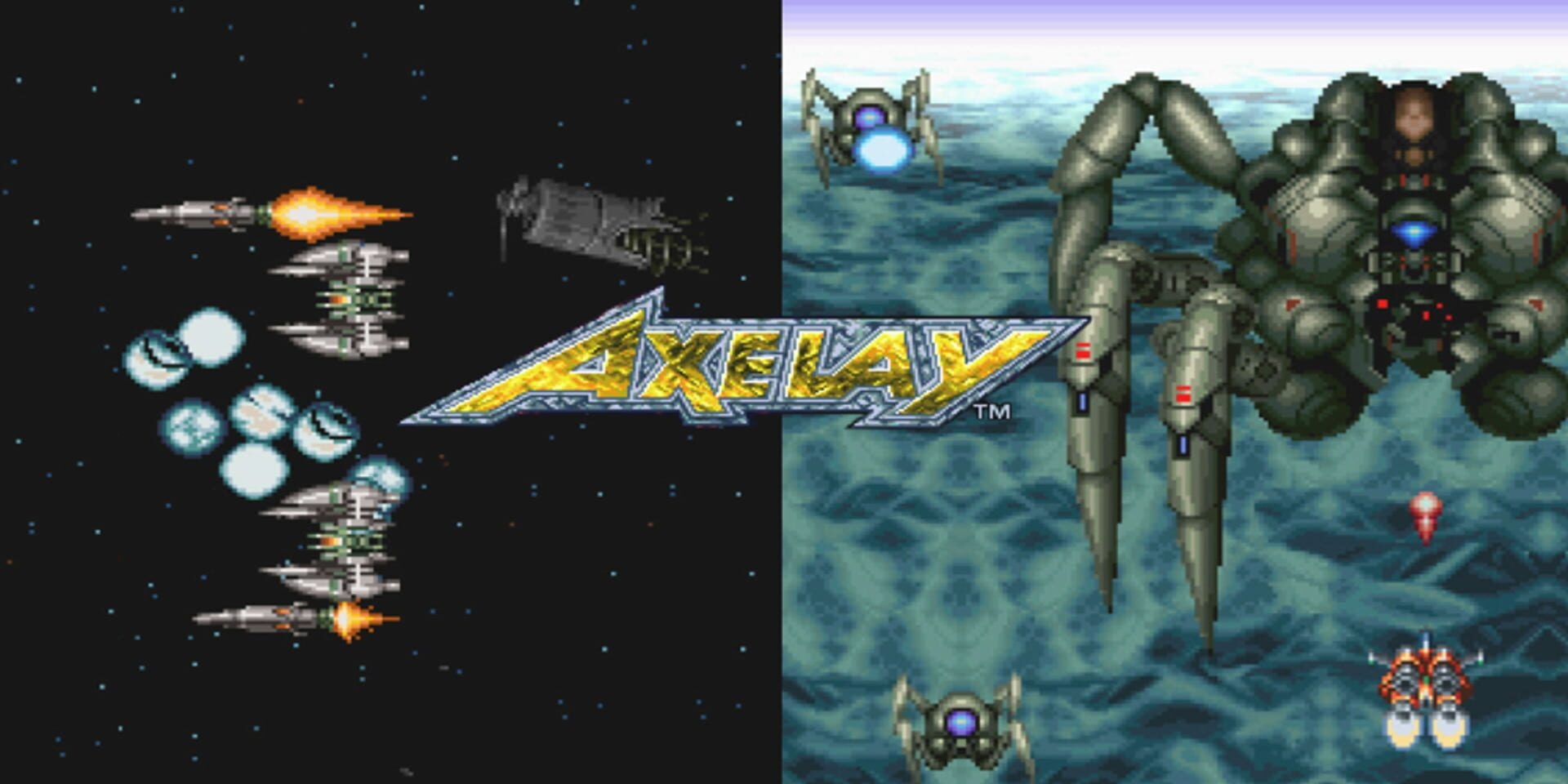 Artwork of Axelay