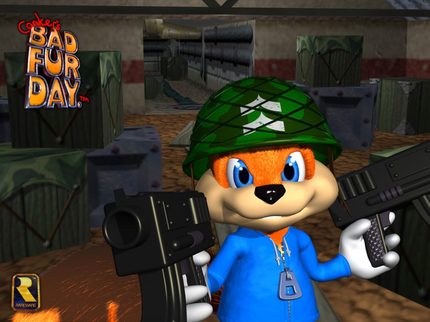 Artwork of Conker's Bad Fur Day