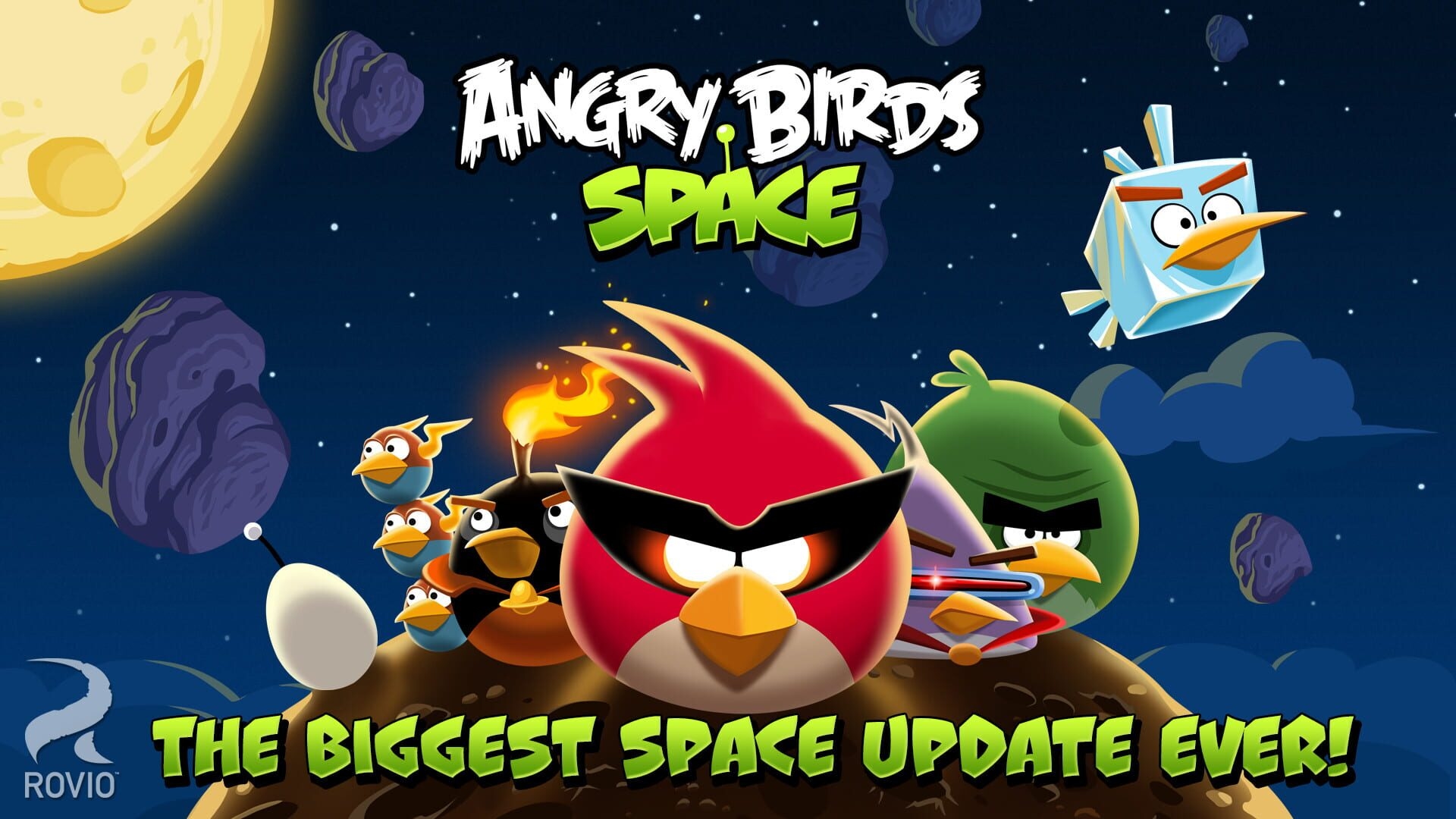 Artwork of Angry Birds Space