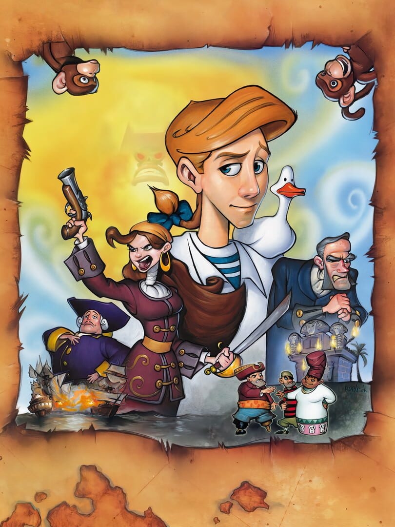 Artwork of Escape from Monkey Island