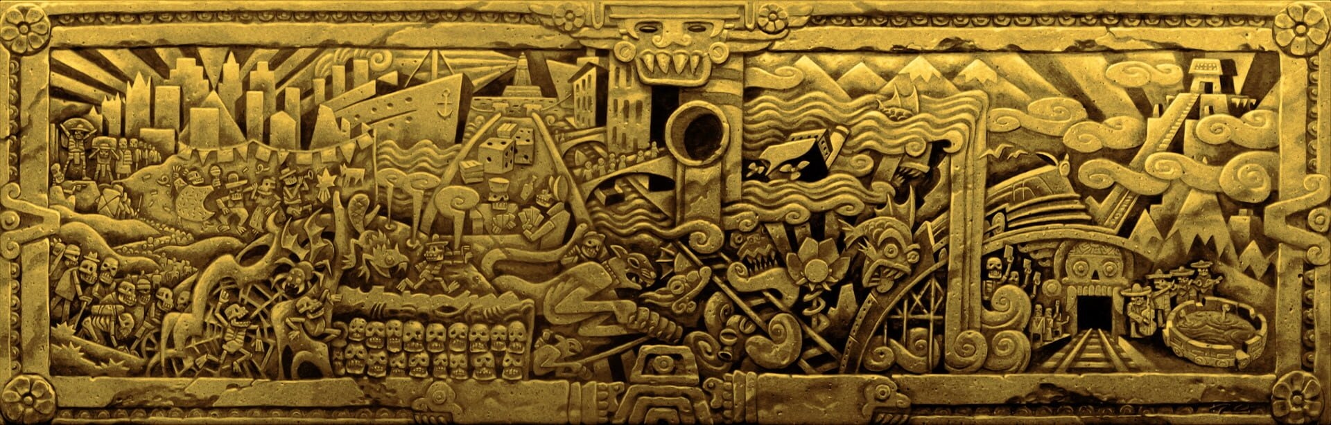 Artwork of Grim Fandango