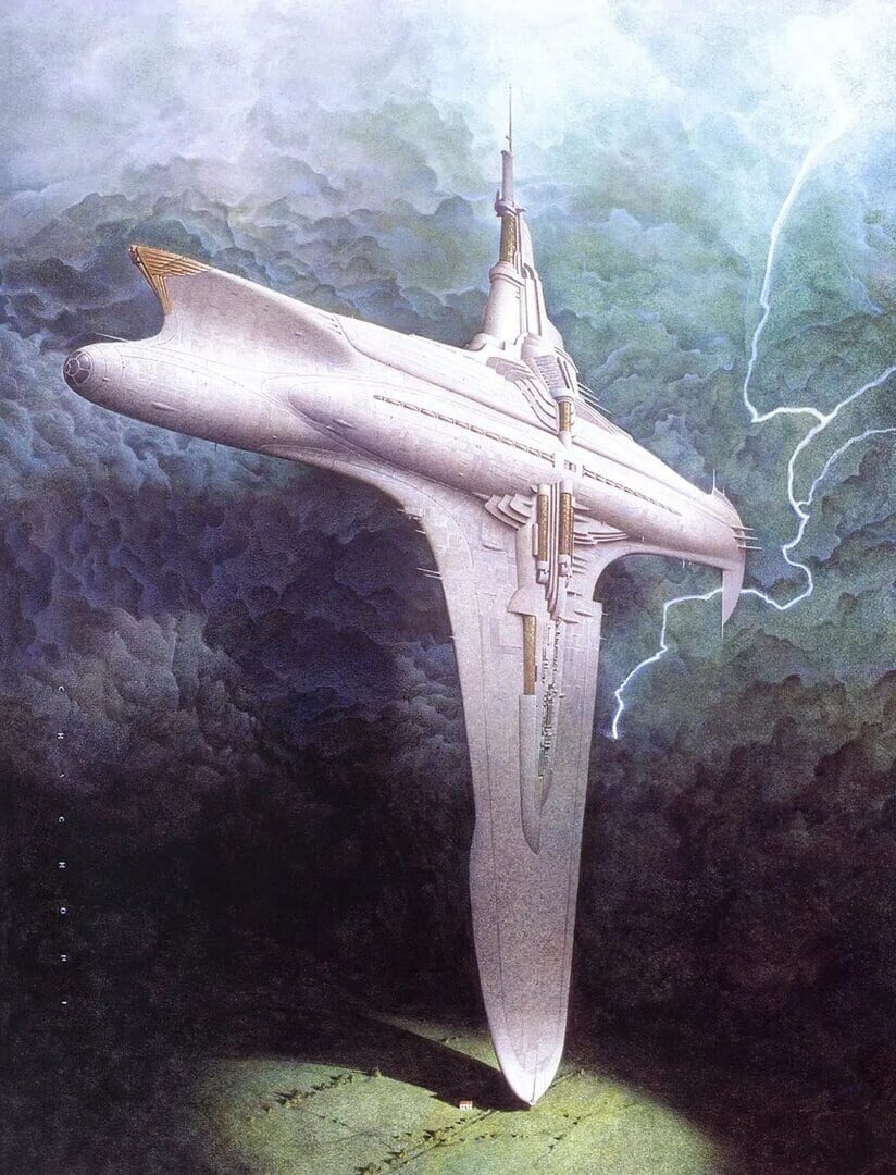 Artwork of Starship Titanic