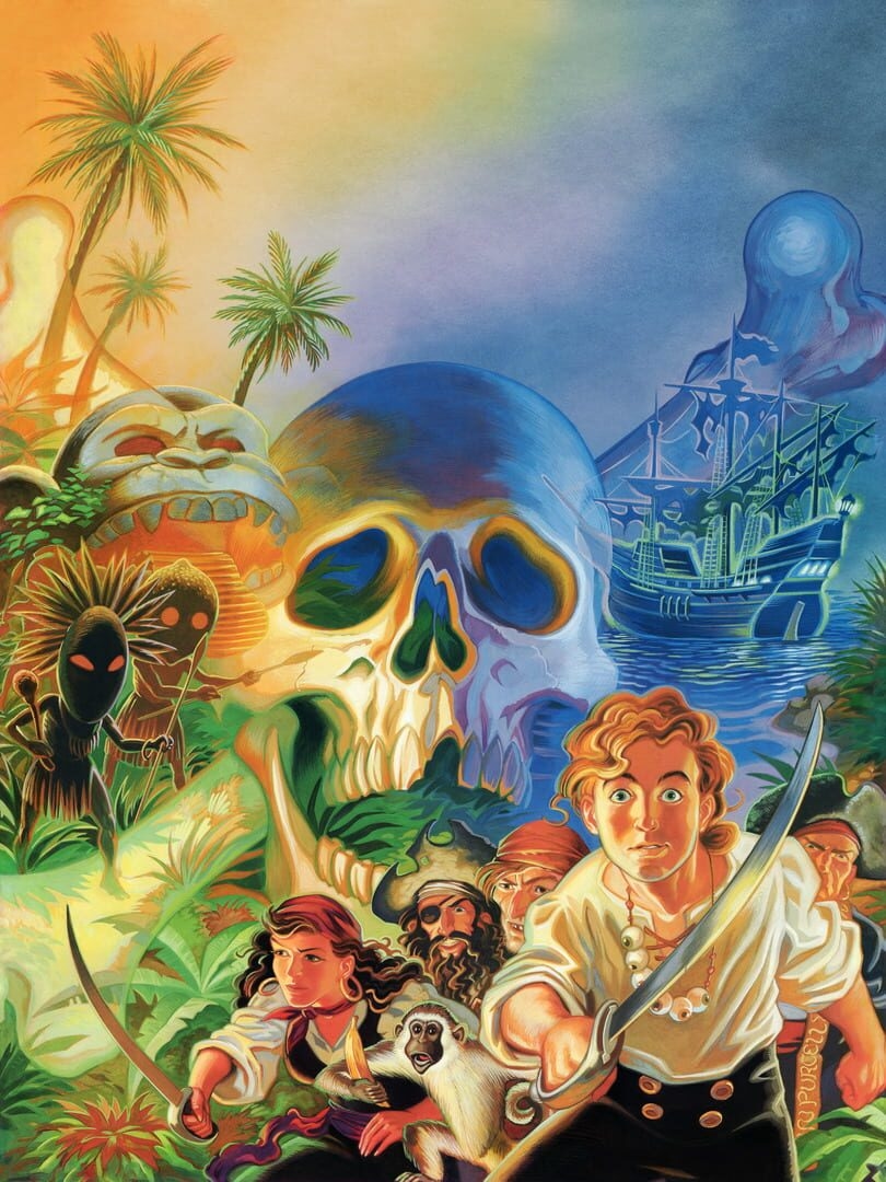 Artwork of The Secret of Monkey Island