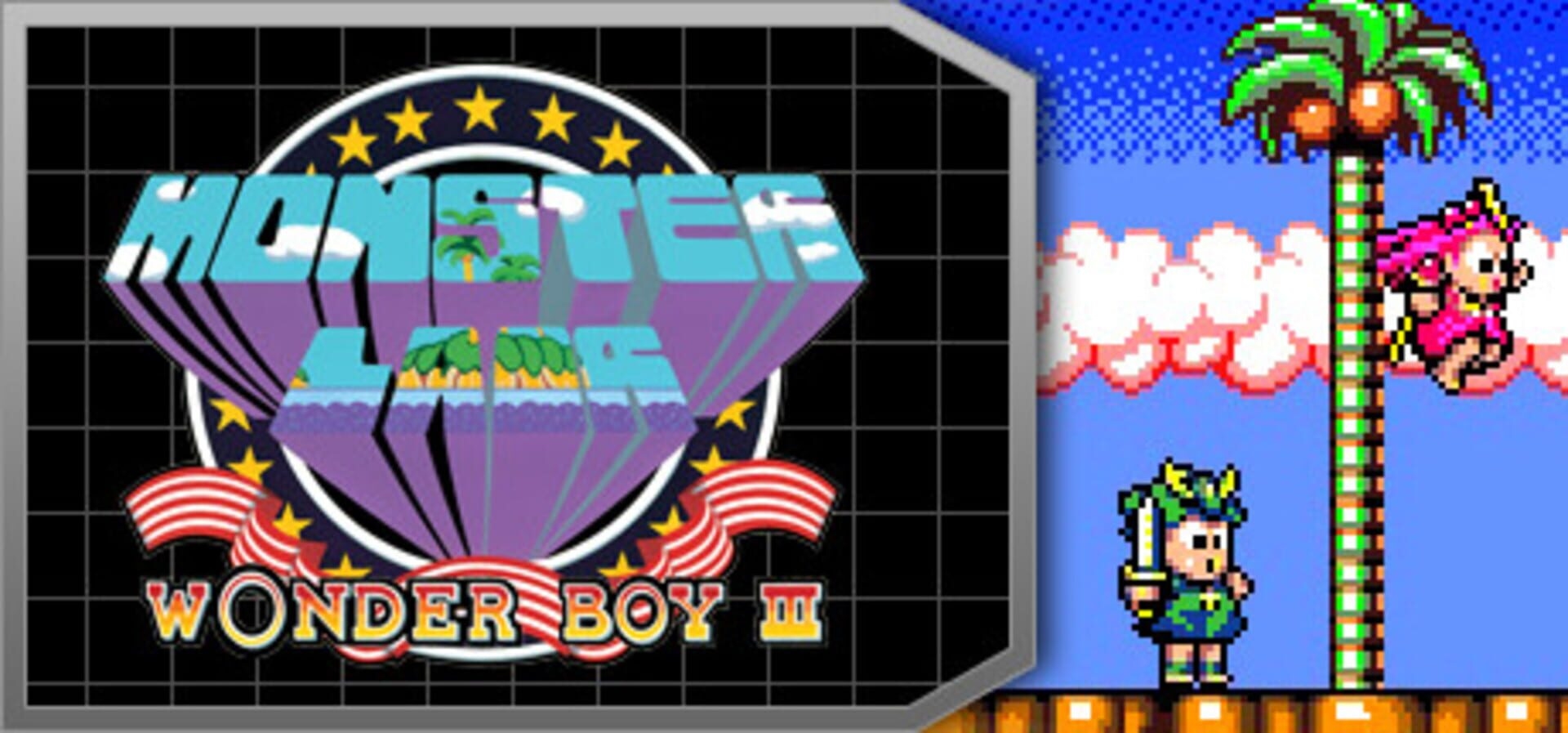 Artwork of Wonder Boy III: Monster Lair