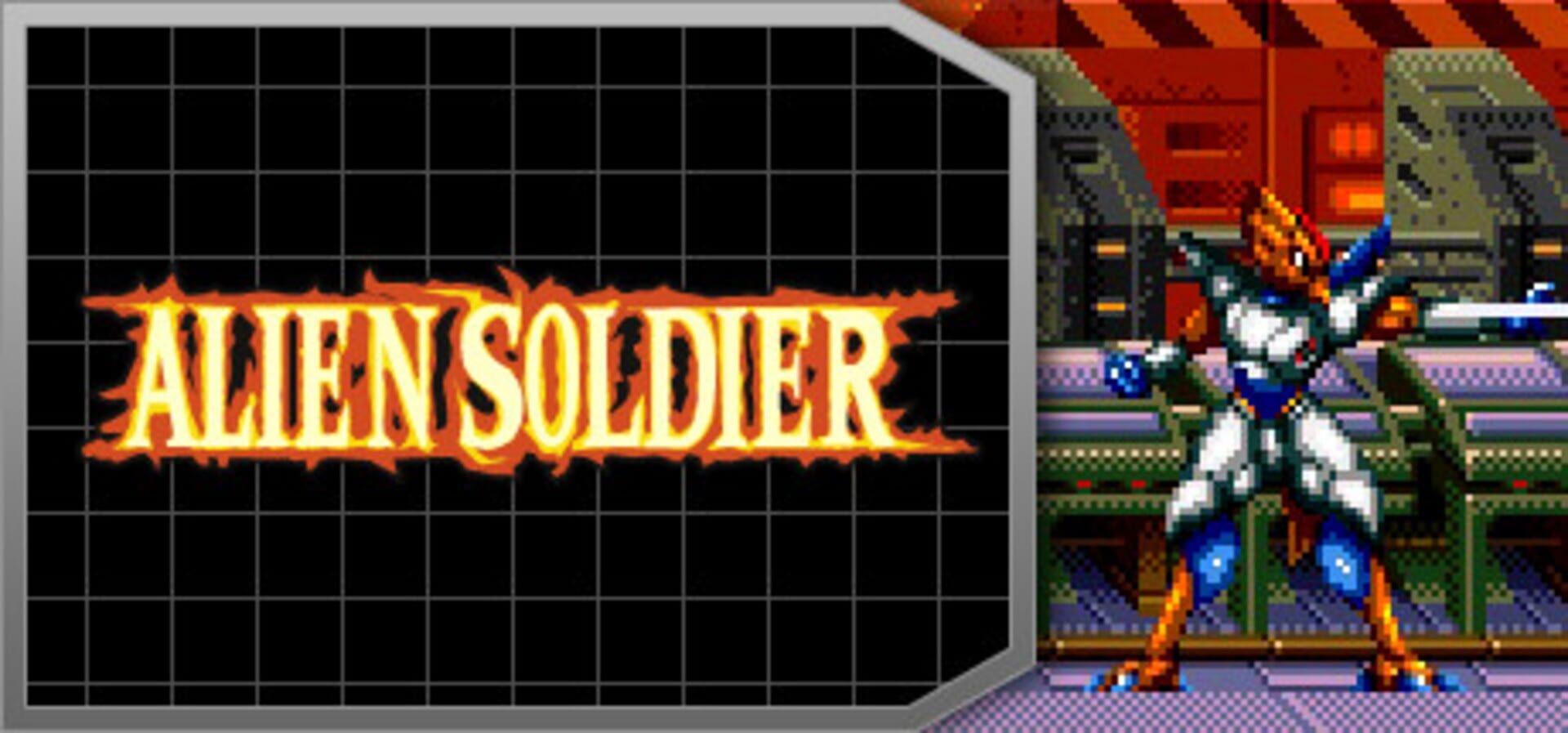 Artwork of Alien Soldier
