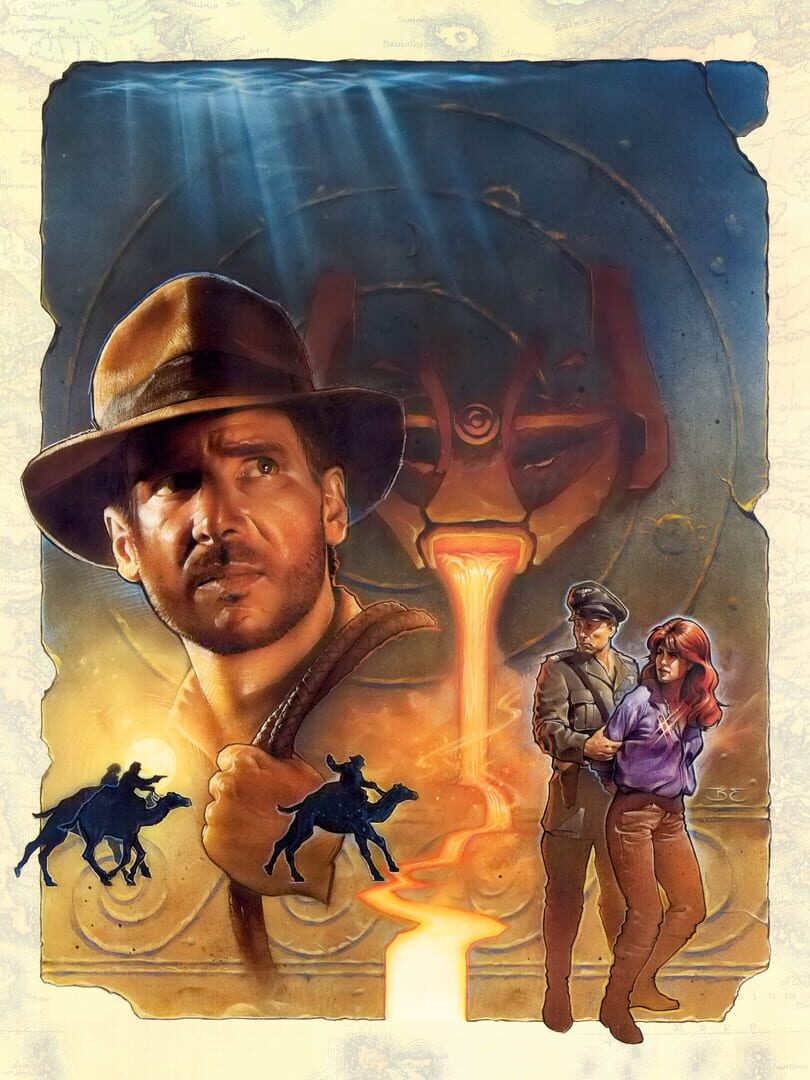 Artwork of Indiana Jones and the Fate of Atlantis
