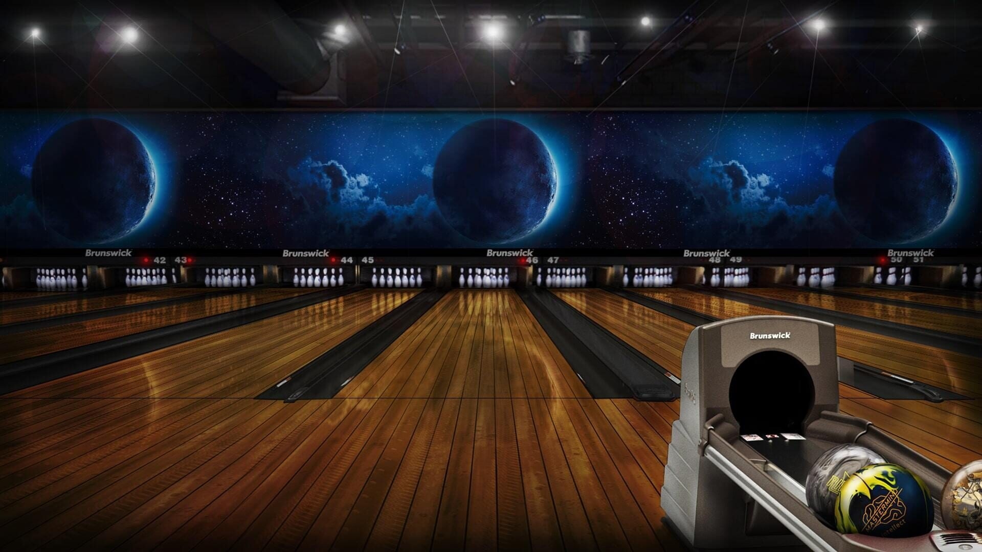 Artwork of Brunswick Pro Bowling