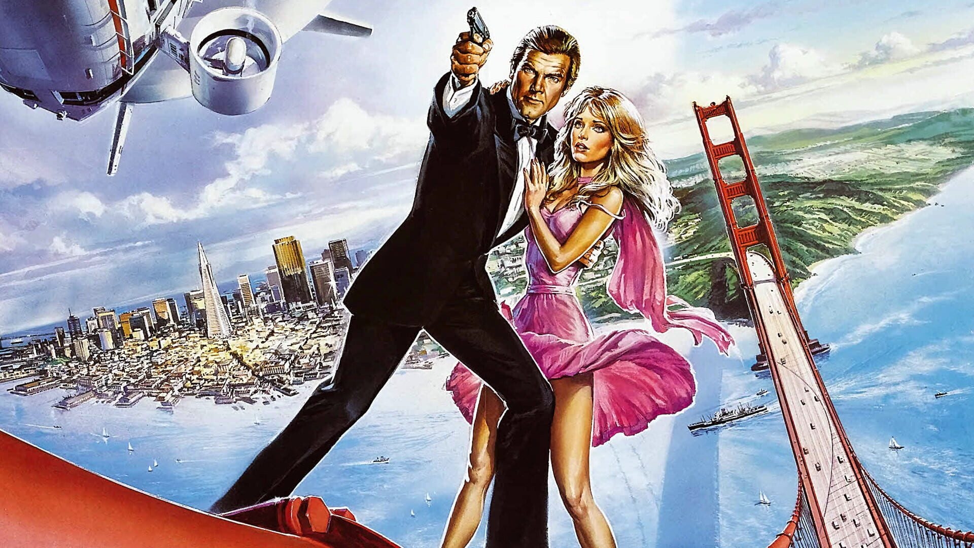 Artwork of James Bond 007: A View to a Kill