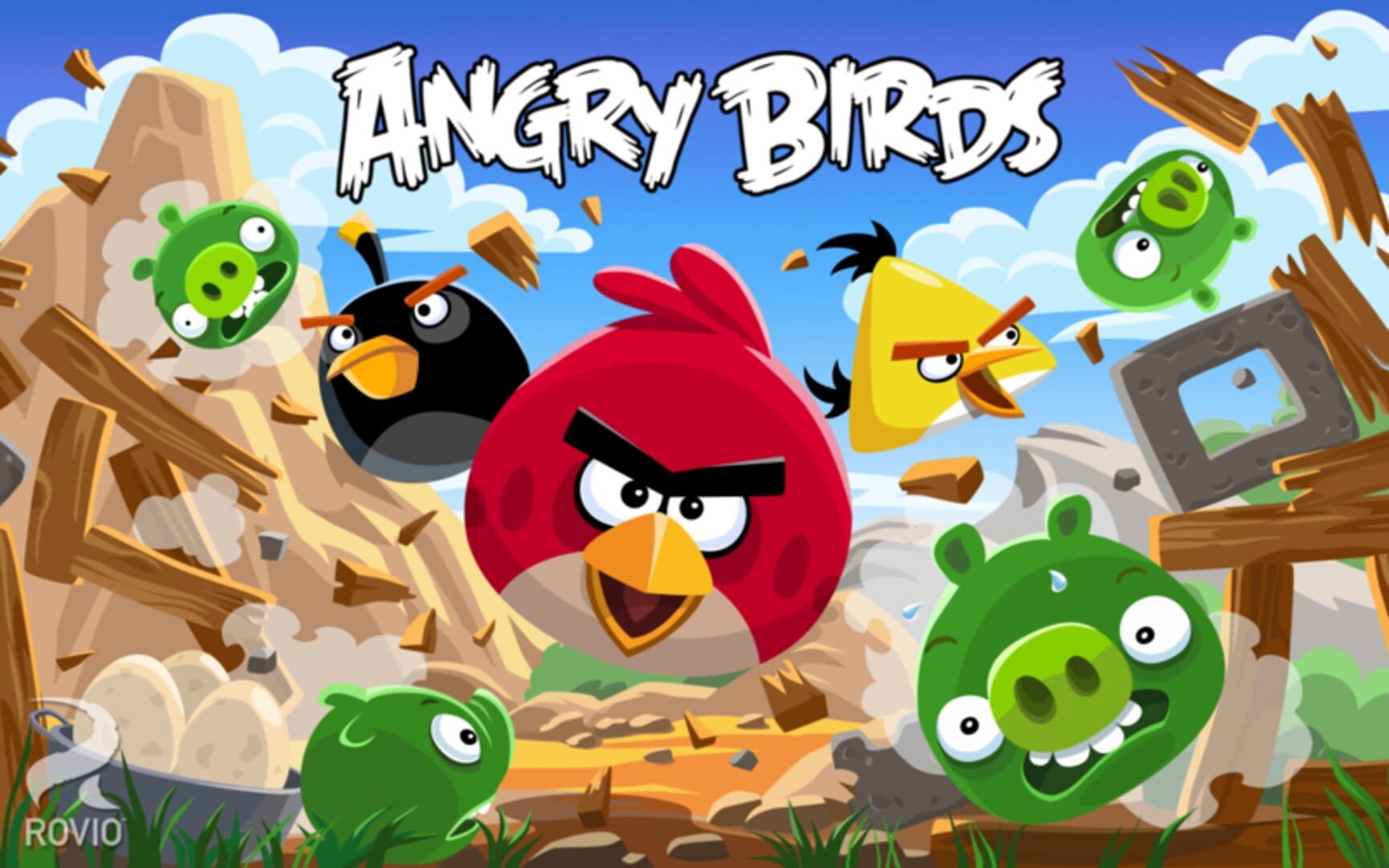 Artwork of Angry Birds