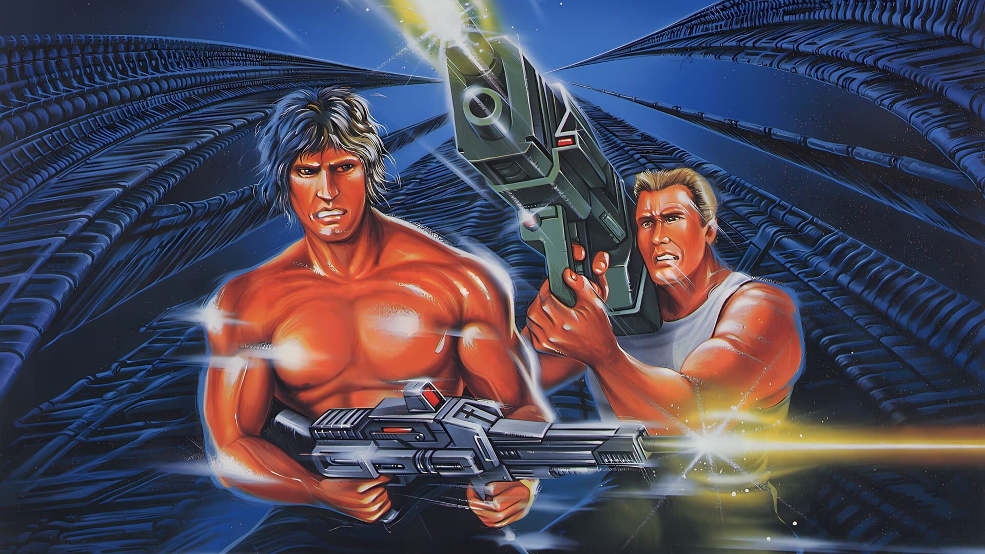 Artwork of Super Contra