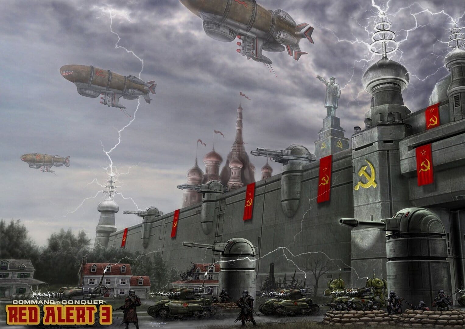 Artwork of Command & Conquer: Red Alert 3